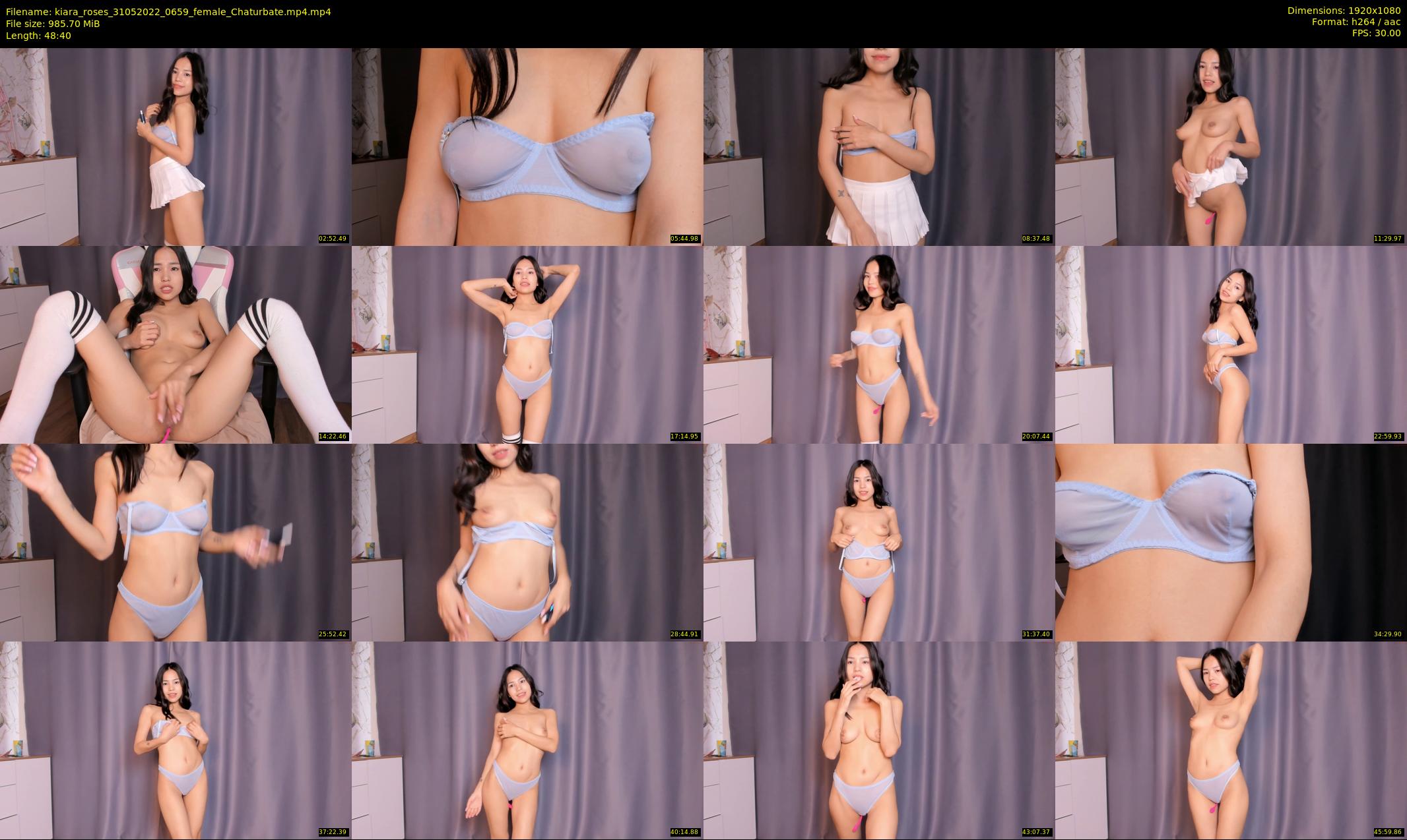 kiara_roses — 49 minute Chaturbate female cam show recording, 1080p, May 31, 2022