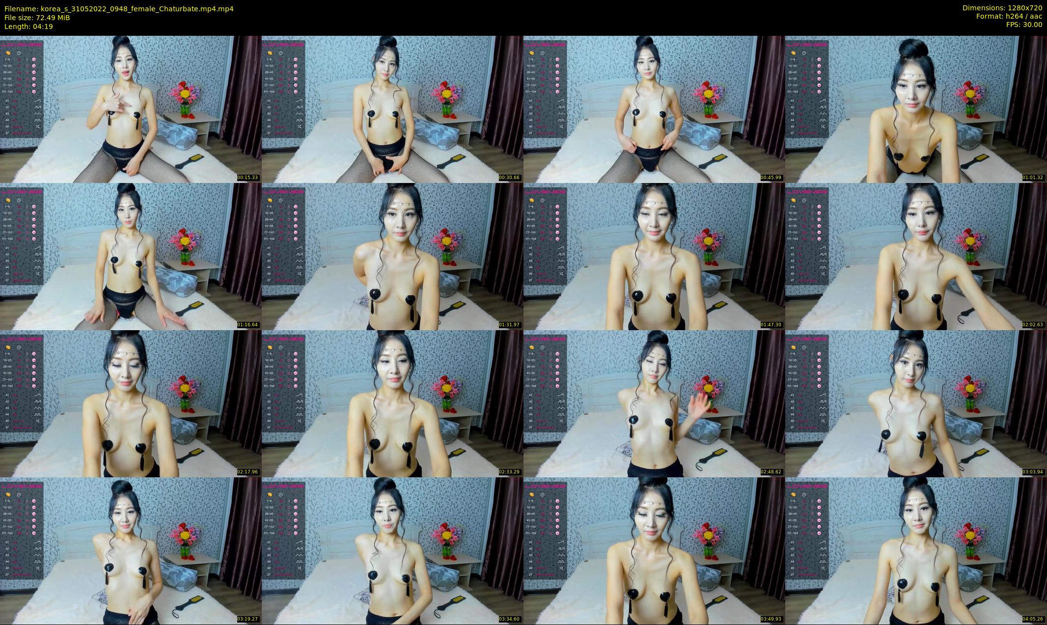 korea_s — 5 minute Chaturbate female cam show recording, 720p, May 31, 2022