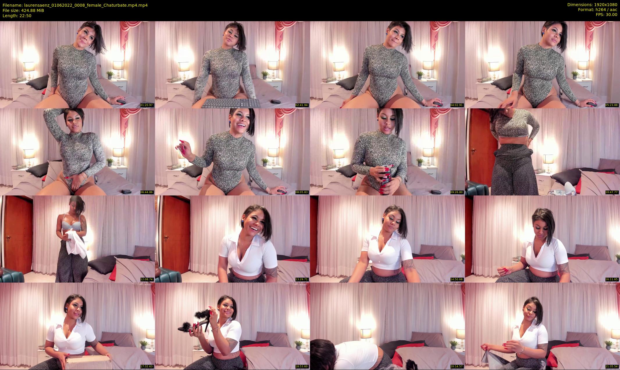 laurensaenz — 23 minute Chaturbate female cam show recording, 1080p, Jun 1, 2022