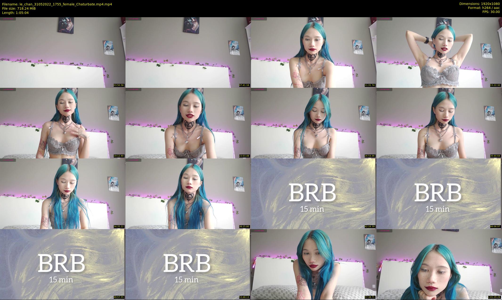 le_chan — 66 minute Chaturbate female cam show recording, 1080p, May 31, 2022
