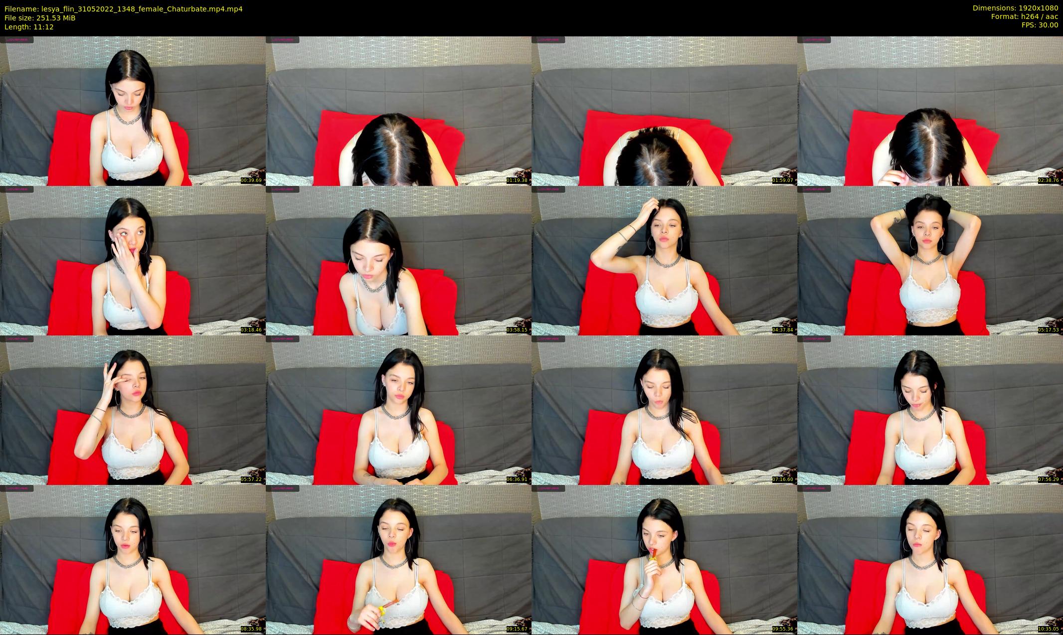 lesya_flin — 12 minute Chaturbate female cam show recording, 1080p, May 31, 2022