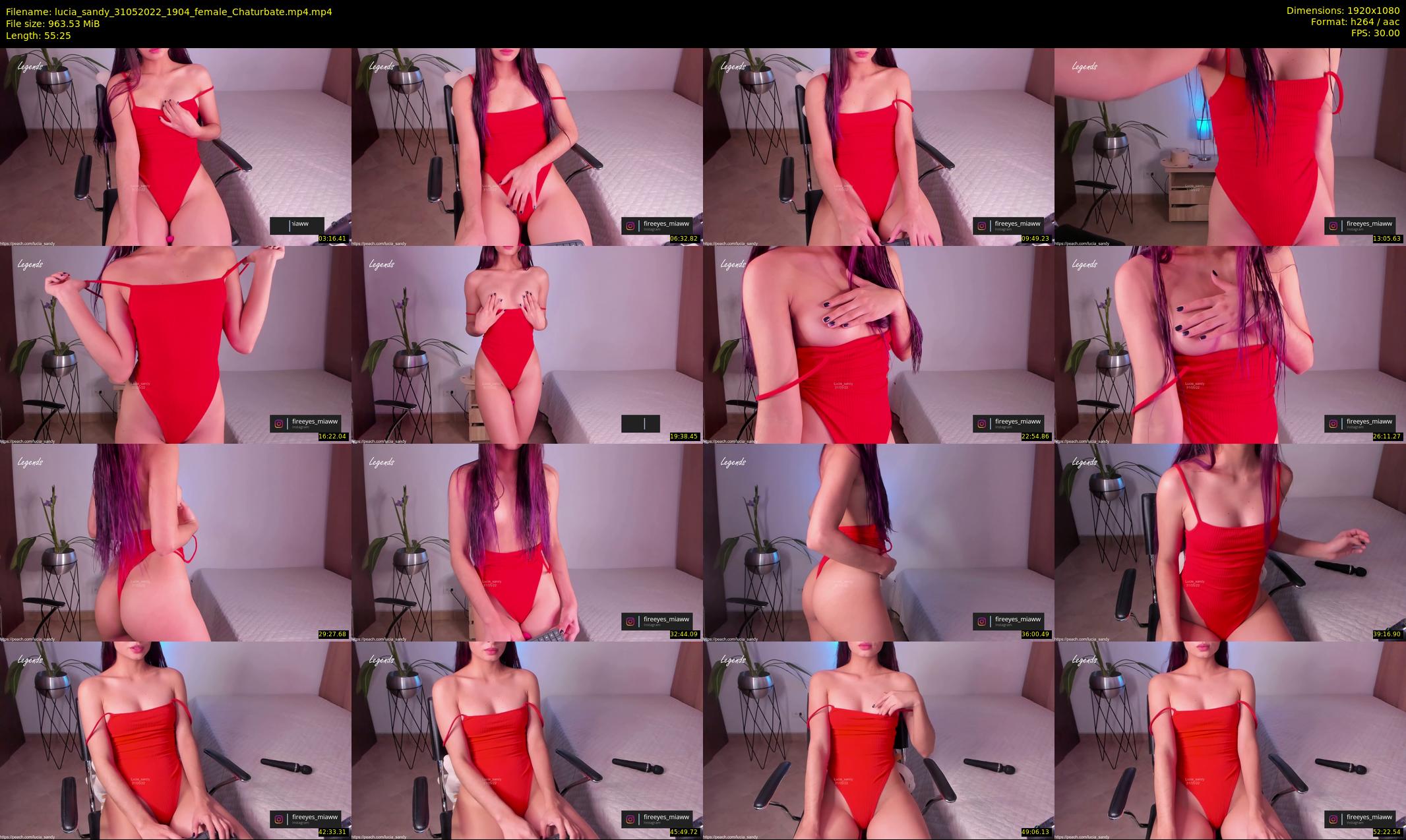lucia_sandy — 56 minute Chaturbate female cam show recording, 1080p, May 31, 2022