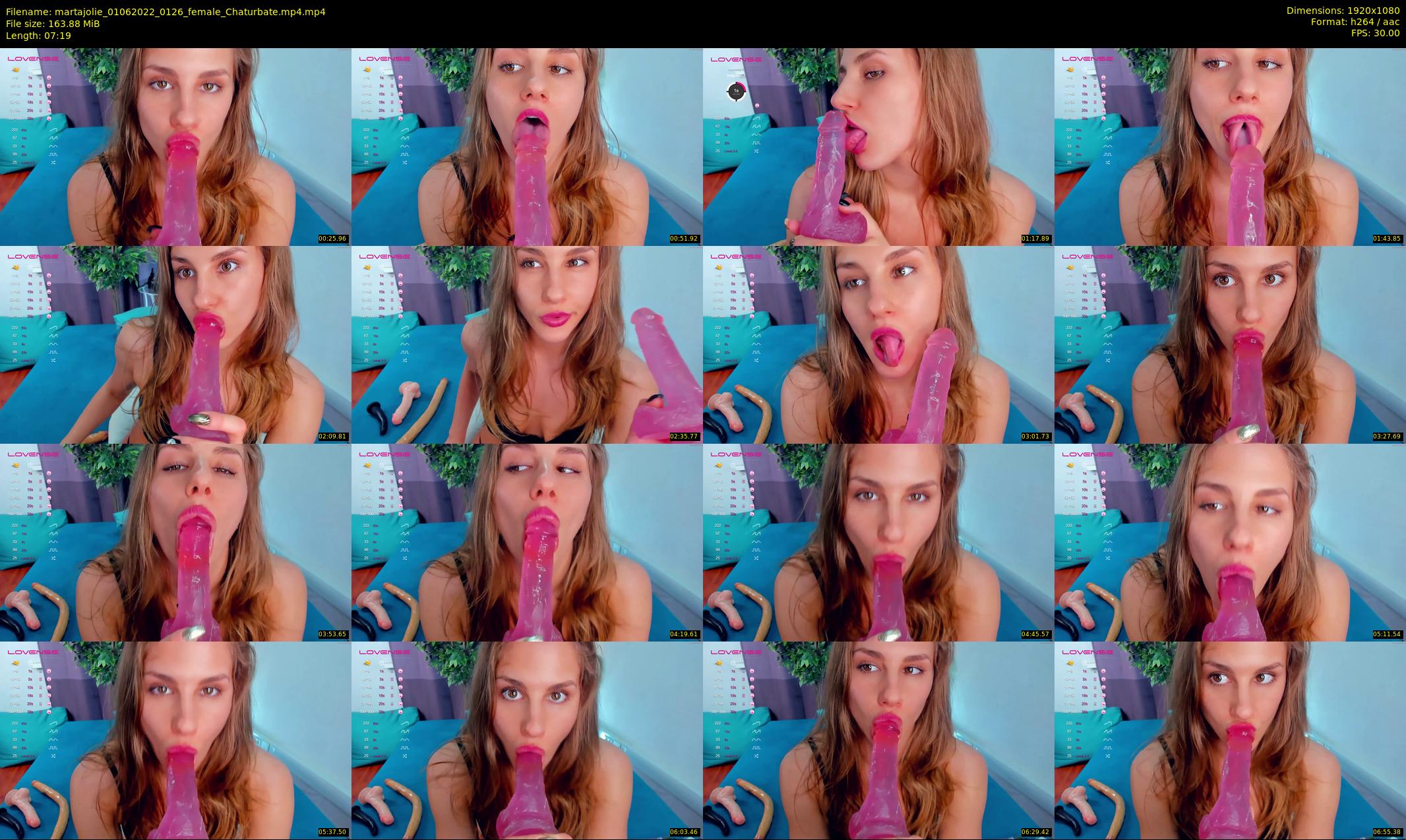 martajolie — 8 minute Chaturbate female cam show recording, 1080p, Jun 1, 2022