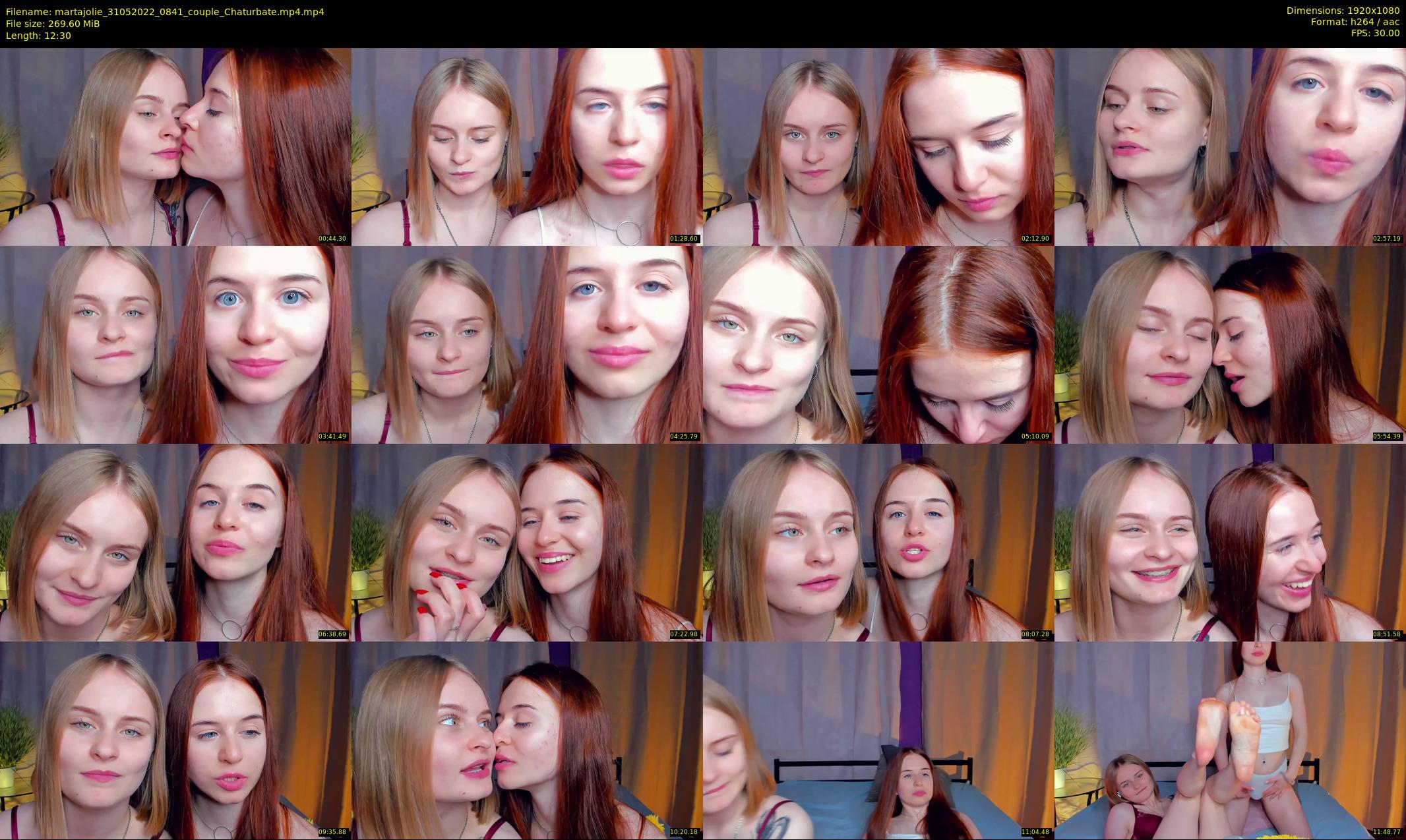 martajolie — 13 minute Chaturbate female cam show recording, 1080p, May 31, 2022