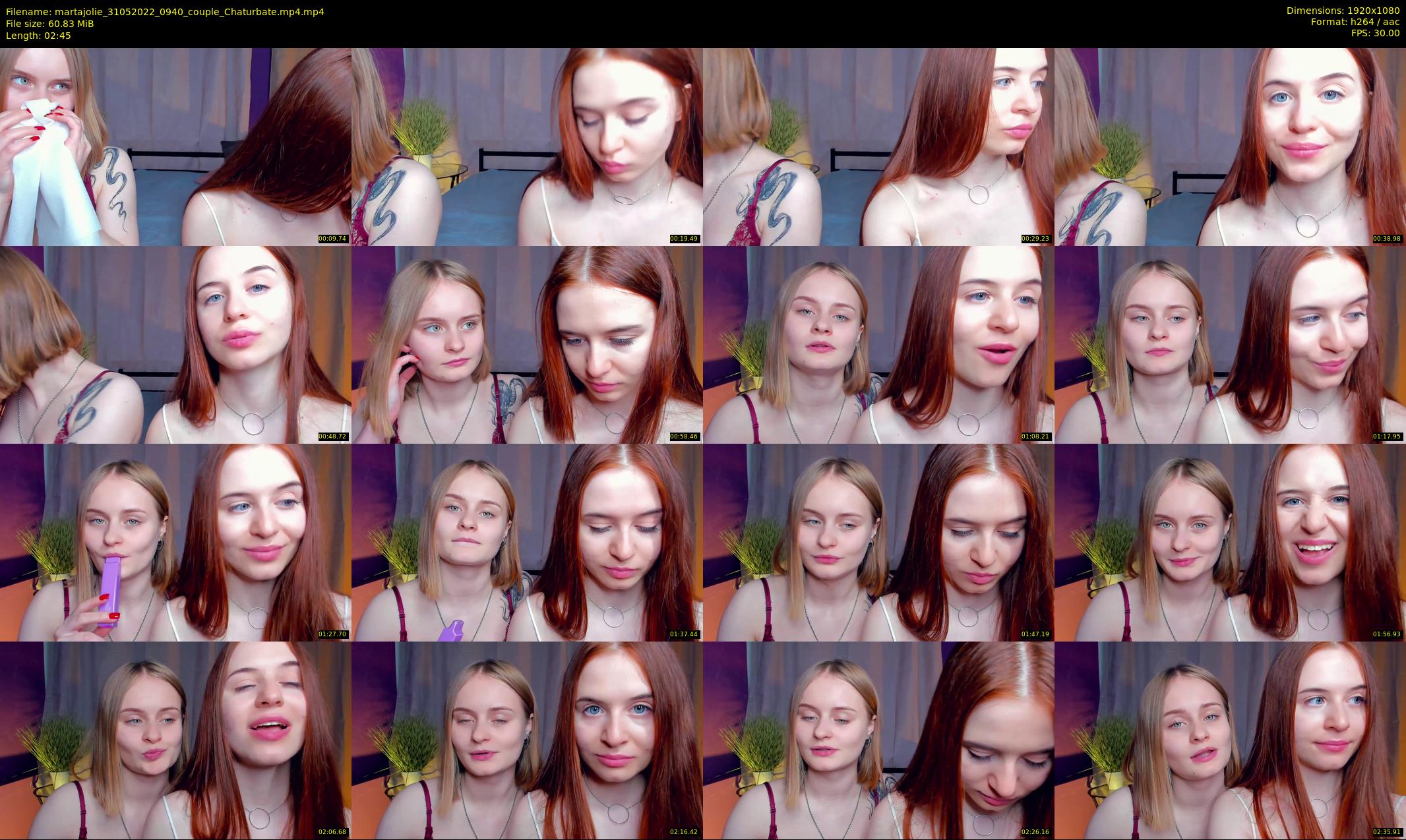martajolie — 3 minute Chaturbate female cam show recording, 1080p, May 31, 2022