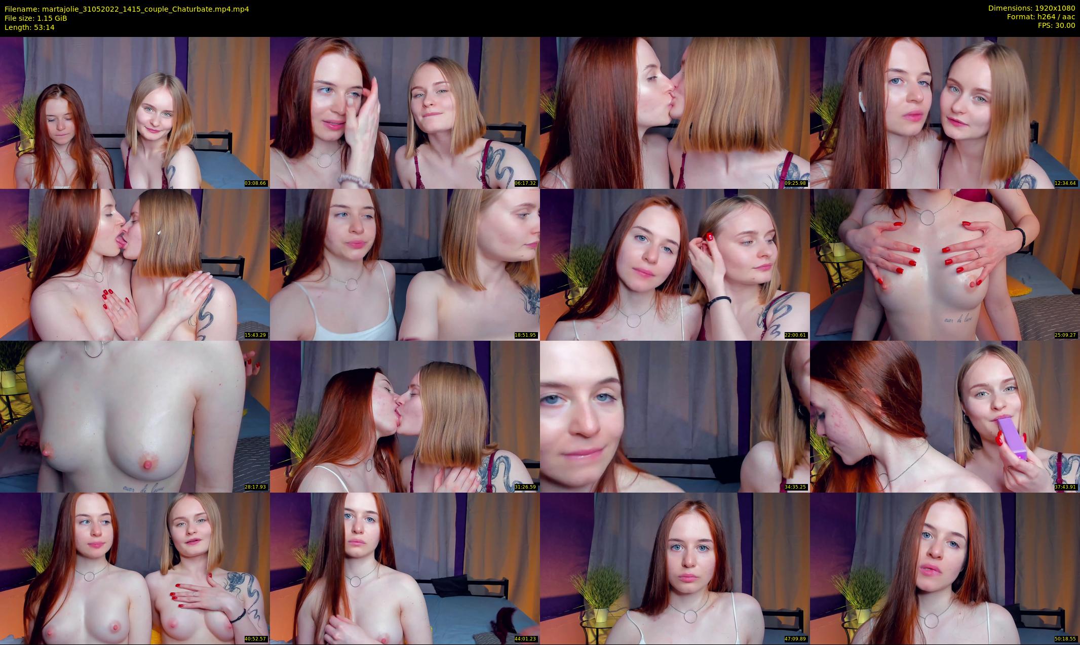 martajolie — 54 minute Chaturbate female cam show recording, 1080p, May 31, 2022