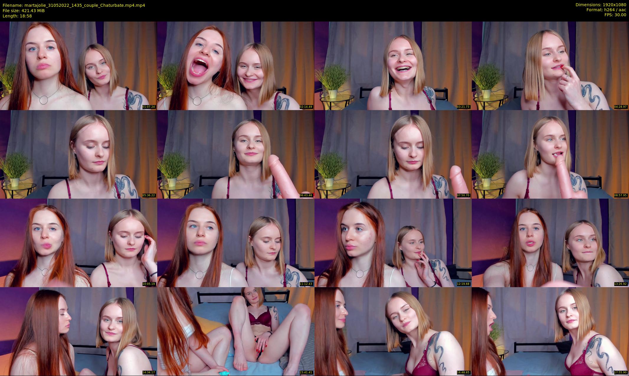 martajolie — 19 minute Chaturbate female cam show recording, 1080p, May 31, 2022