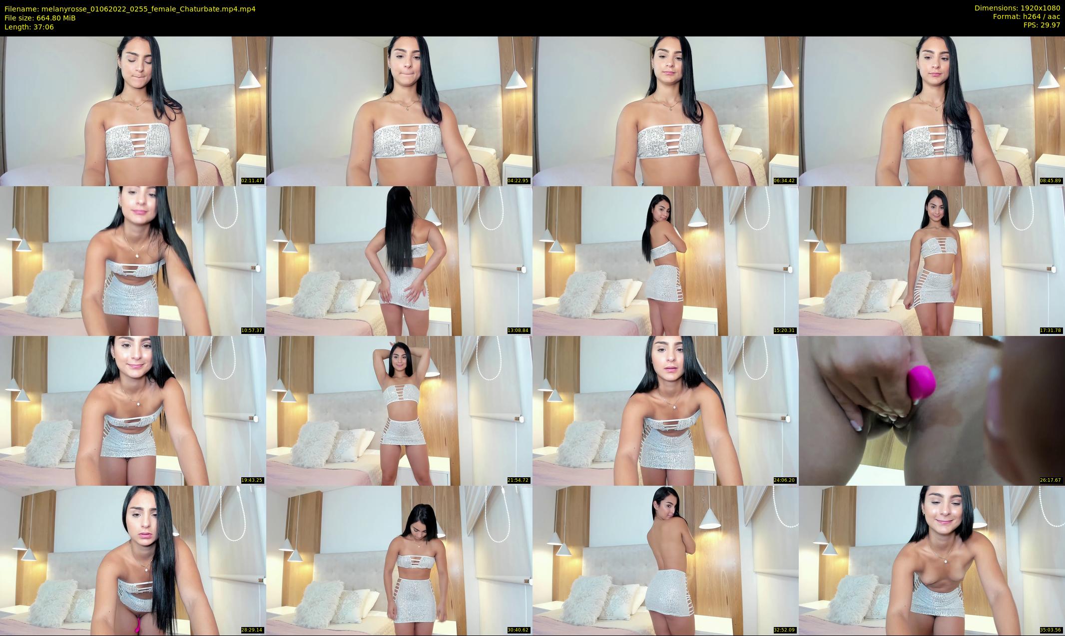 melanyrosse — 38 minute Chaturbate female cam show recording, 1080p, Jun 1, 2022