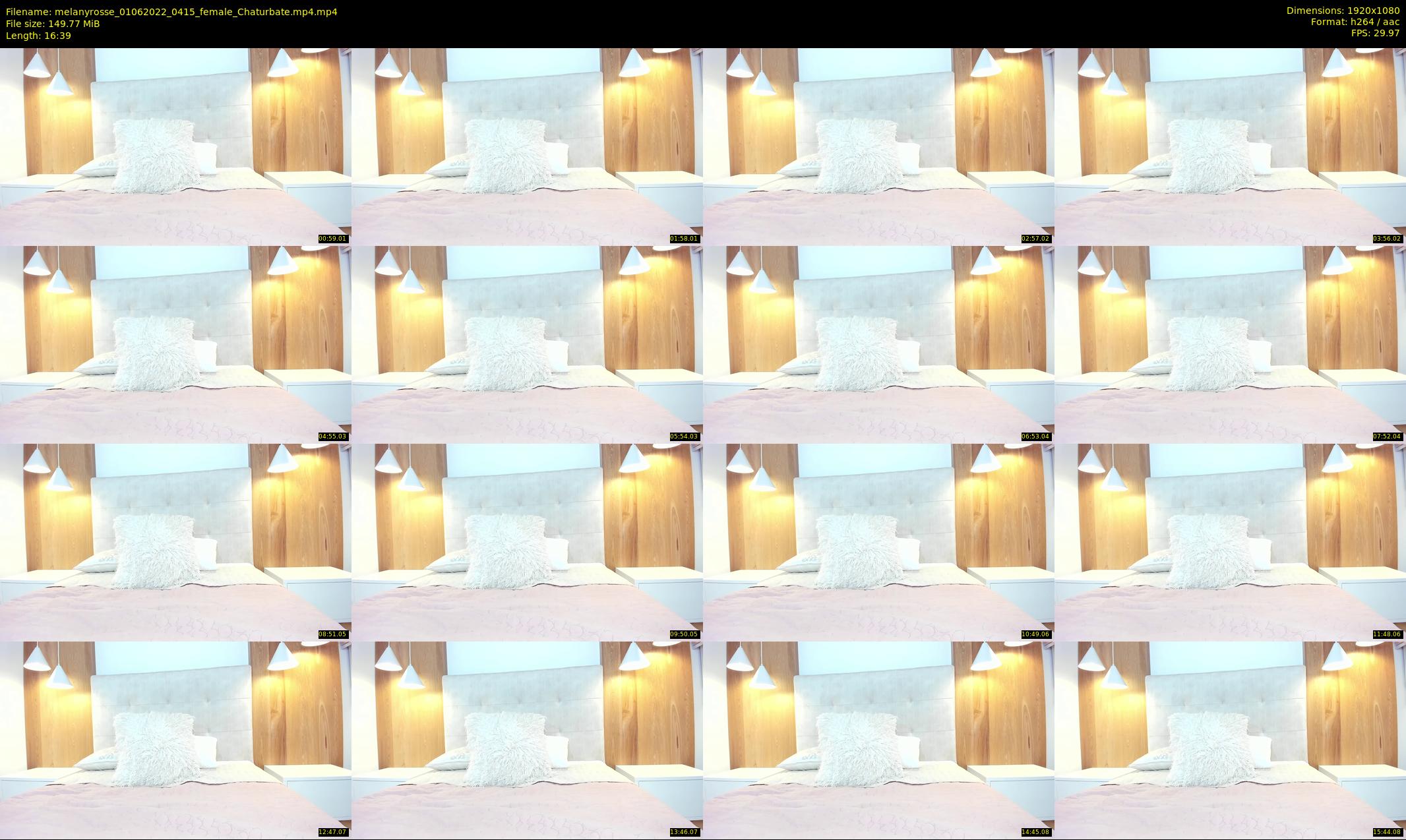 melanyrosse — 17 minute Chaturbate female cam show recording, 1080p, Jun 1, 2022