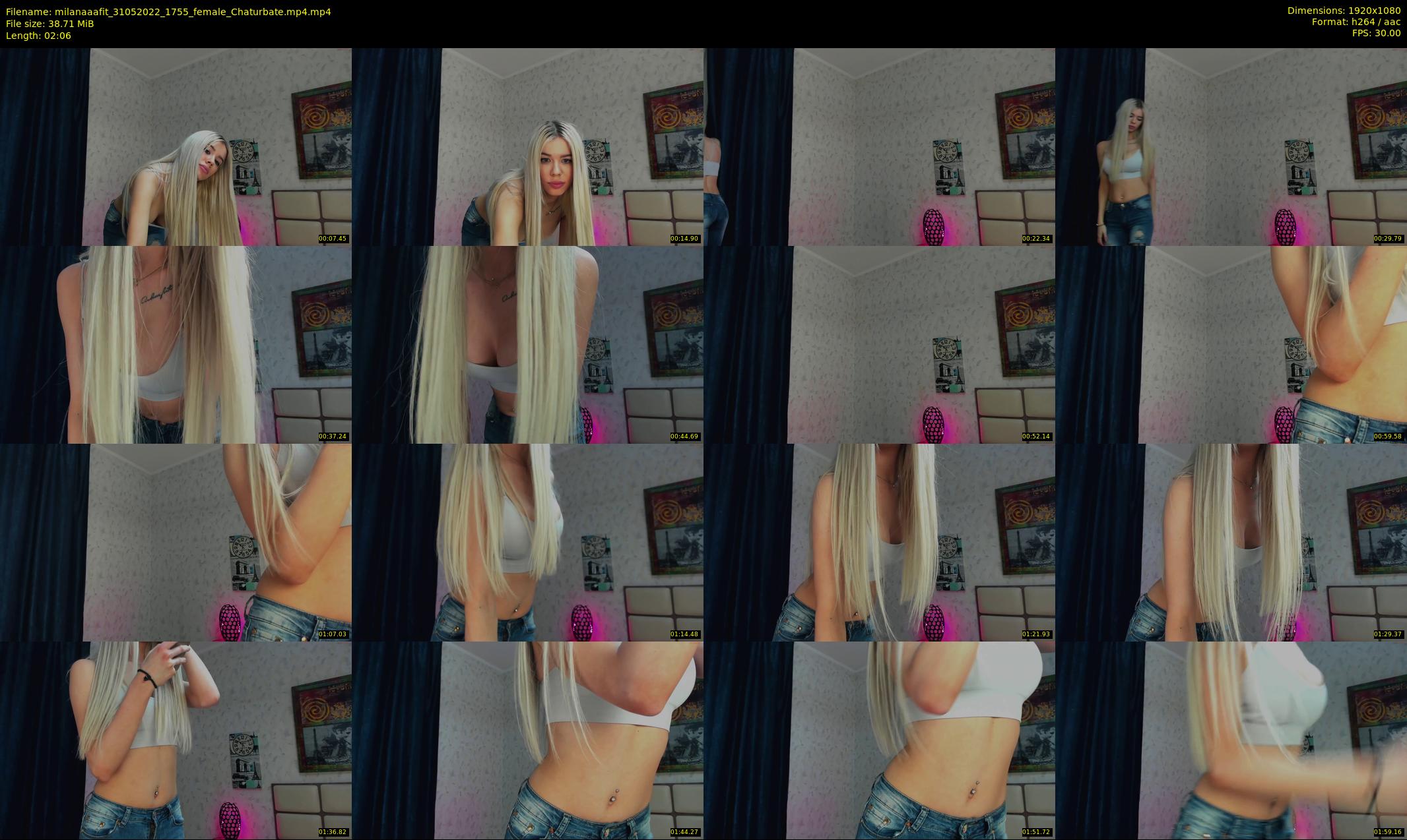 milanaaafit — 3 minute Chaturbate couple cam show recording, 1080p, May 31, 2022