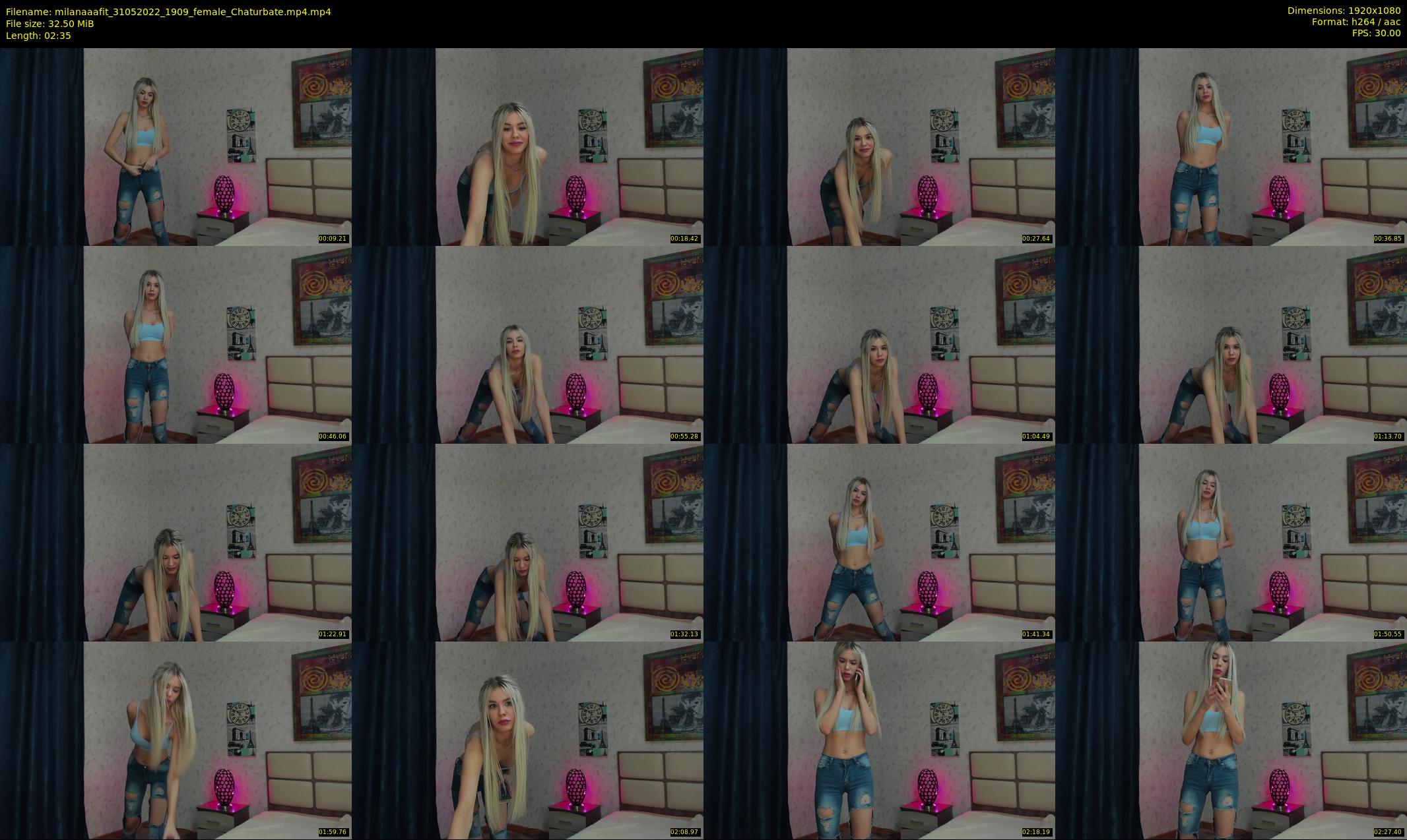 milanaaafit — 3 minute Chaturbate couple cam show recording, 1080p, May 31, 2022
