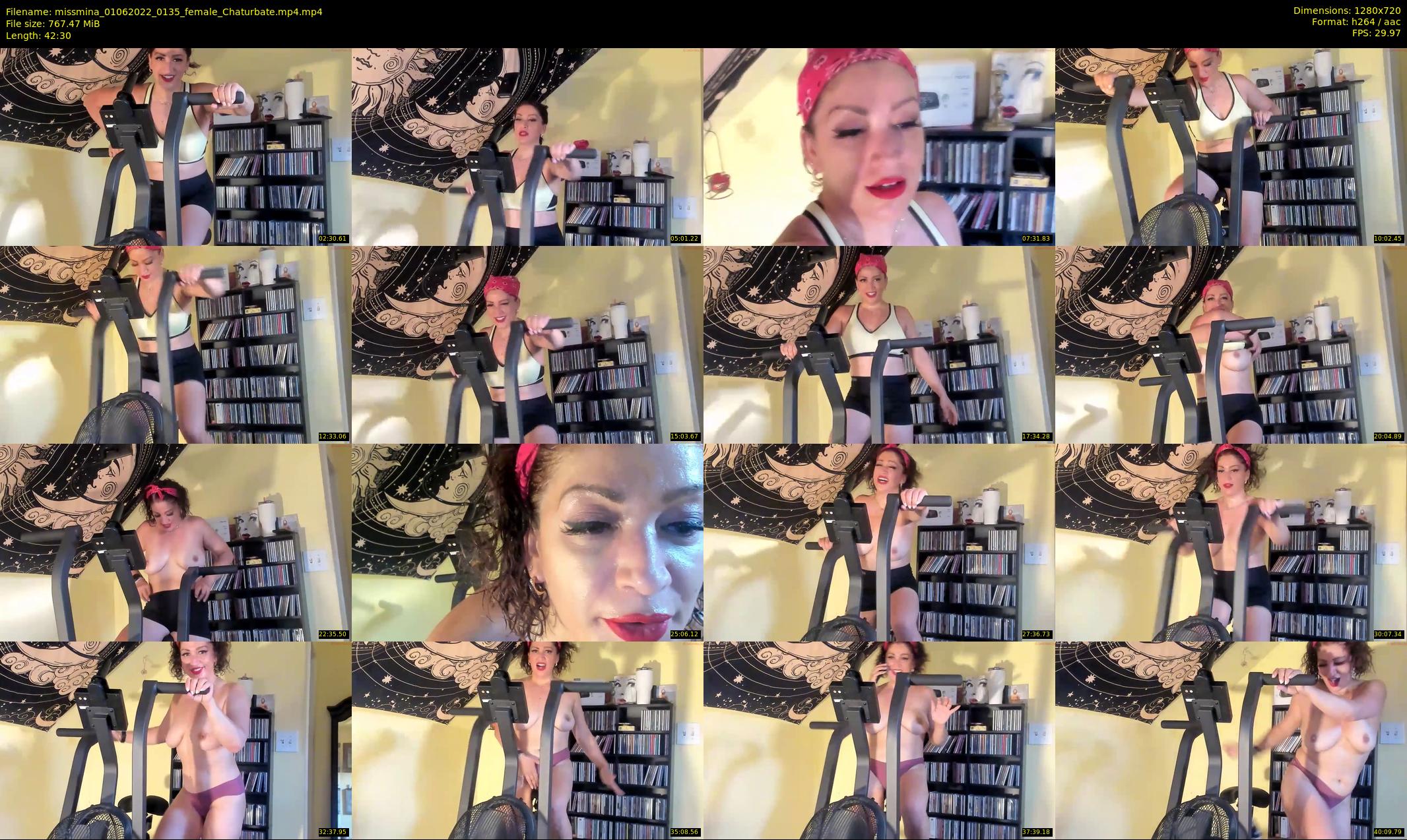 missmina — 43 minute Chaturbate female cam show recording, 720p, Jun 1, 2022