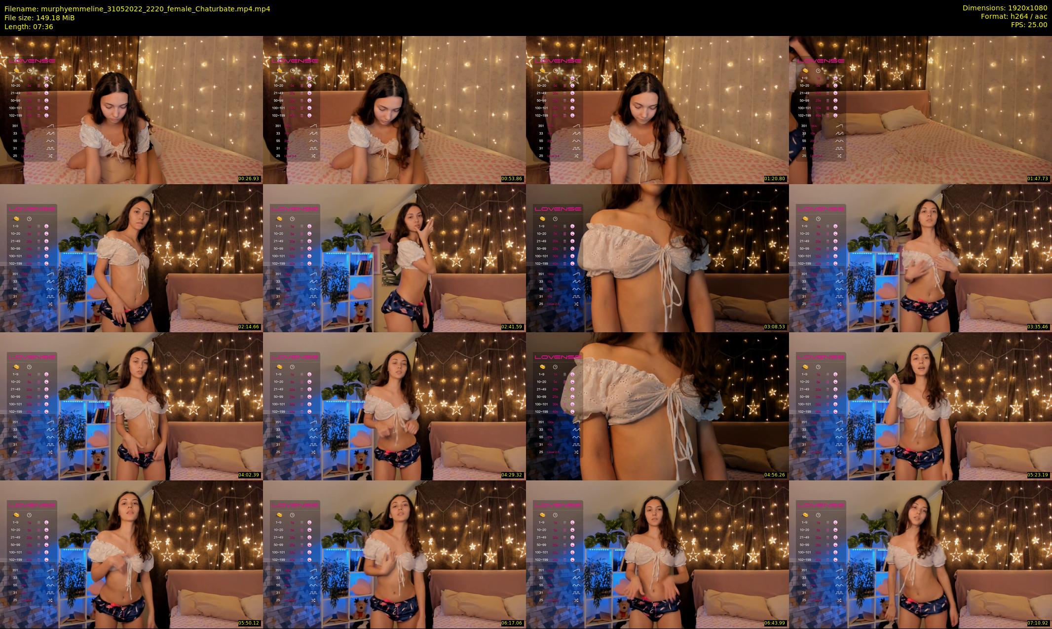 murphyemmeline — 8 minute Chaturbate female cam show recording, 1080p, May 31, 2022