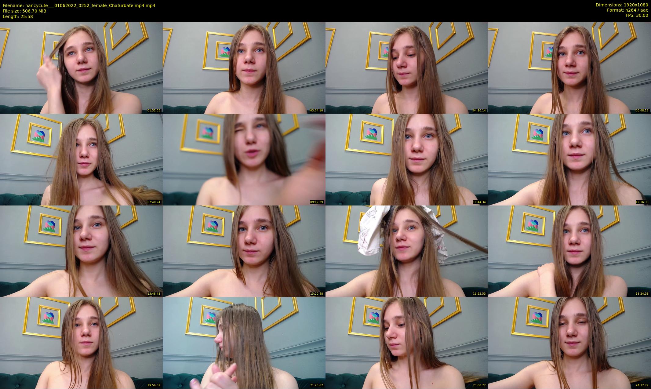 nancycute__ — 26 minute Chaturbate female cam show recording, 1080p, Jun 1, 2022