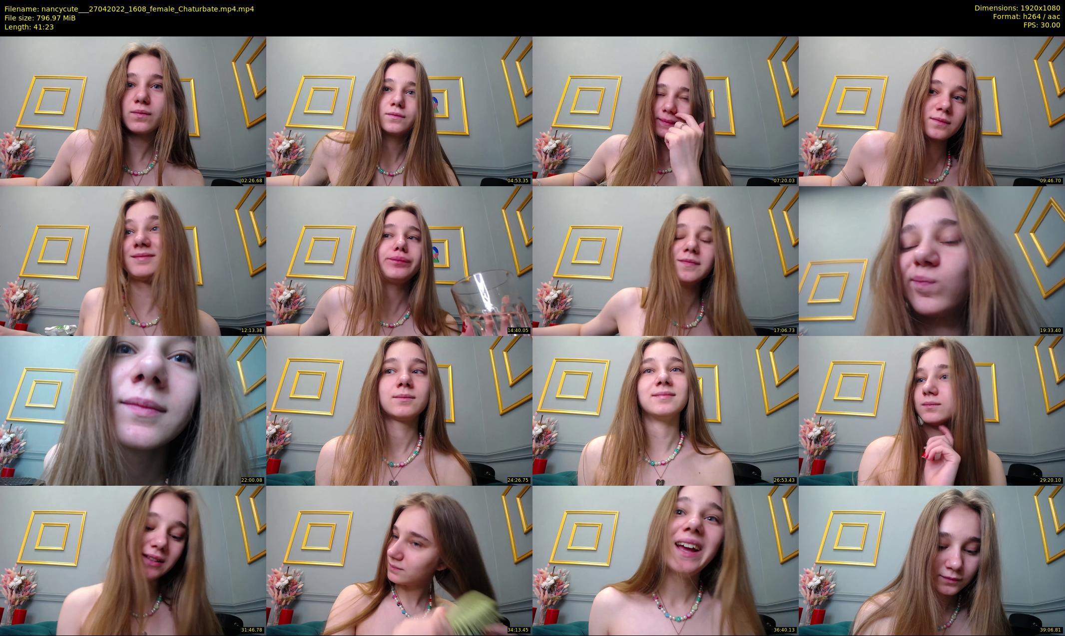 nancycute__ — 42 minute Chaturbate female cam show recording, 1080p, Apr 27, 2022