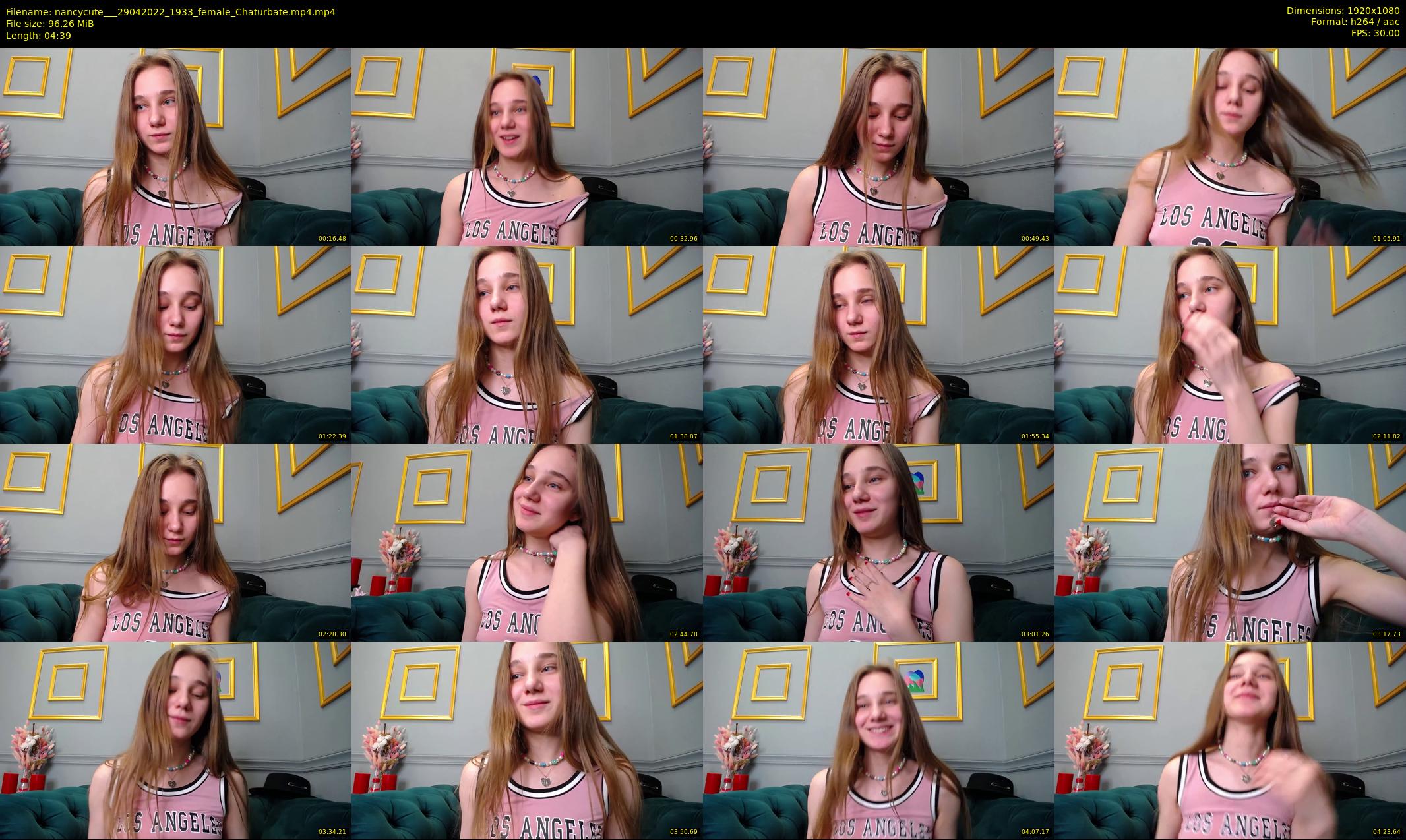 nancycute__ — 5 minute Chaturbate female cam show recording, 1080p, Apr 29, 2022