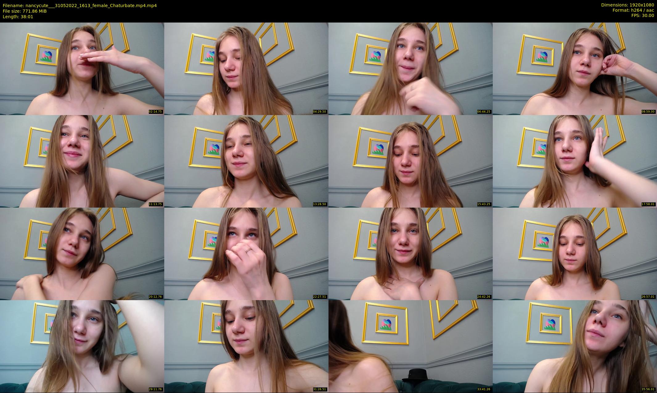 nancycute__ — 39 minute Chaturbate female cam show recording, 1080p, May 31, 2022