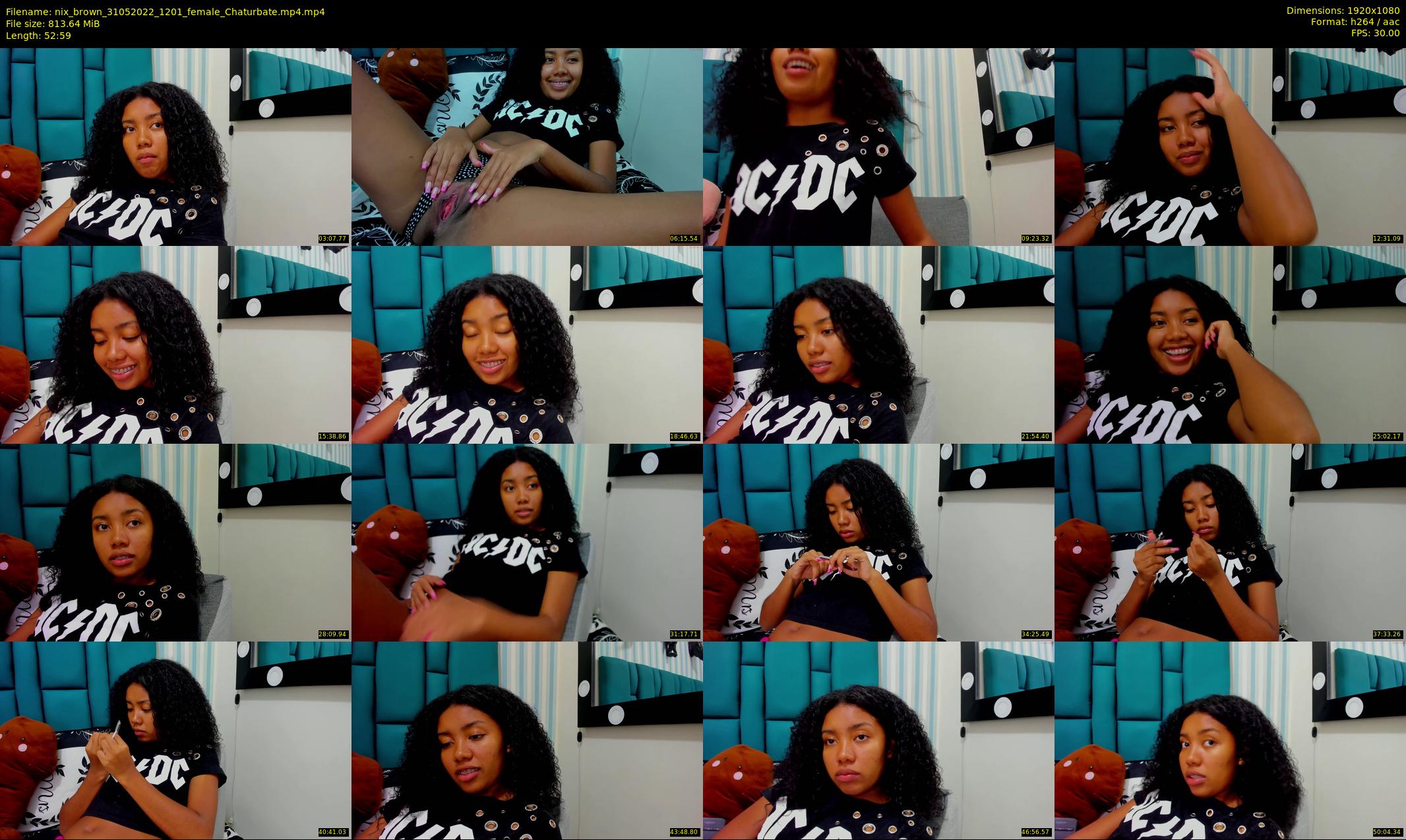 nix_brown — 53 minute Chaturbate female cam show recording, 1080p, May 31, 2022