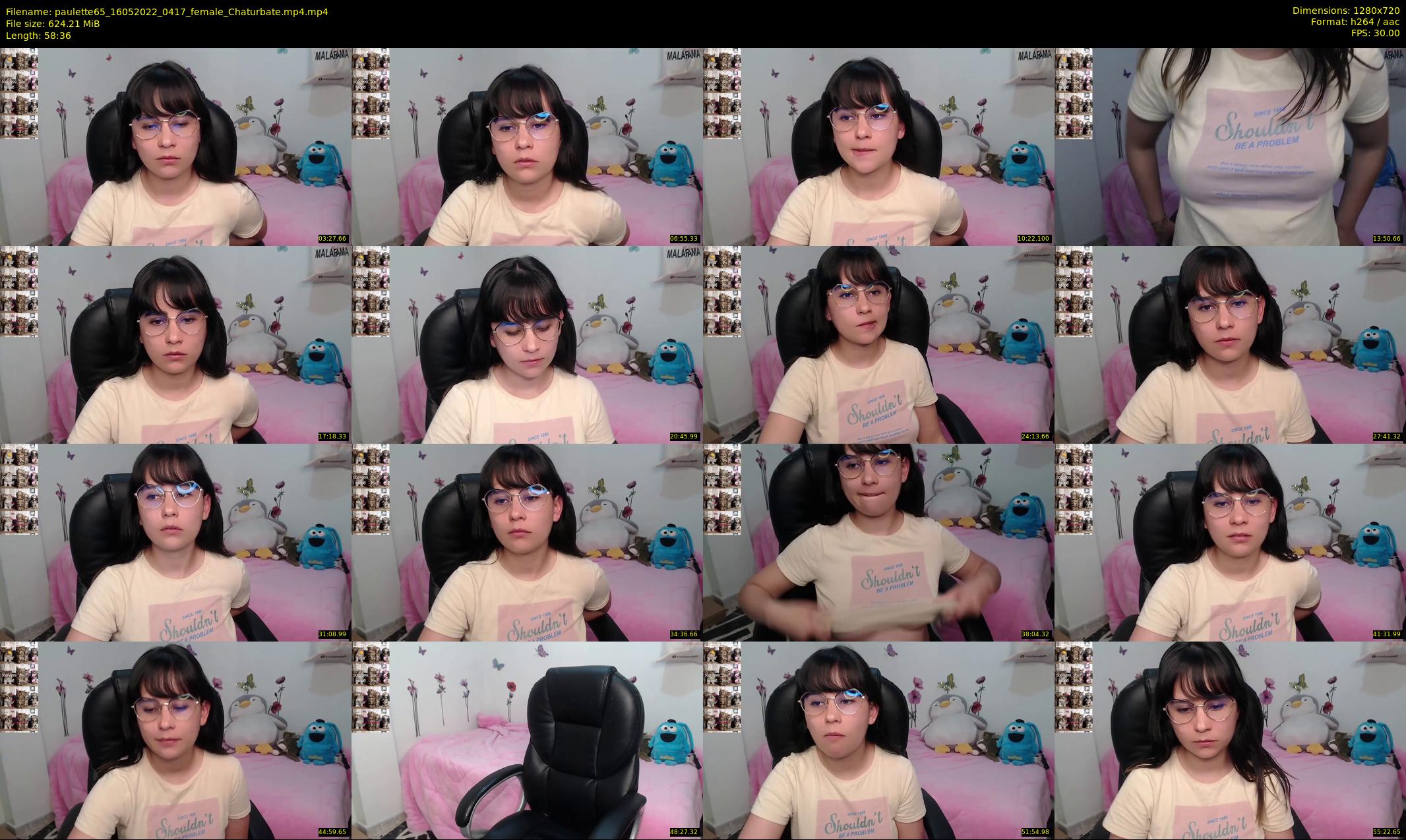paulette65 — 59 minute Chaturbate female cam show recording, 720p, May 16, 2022