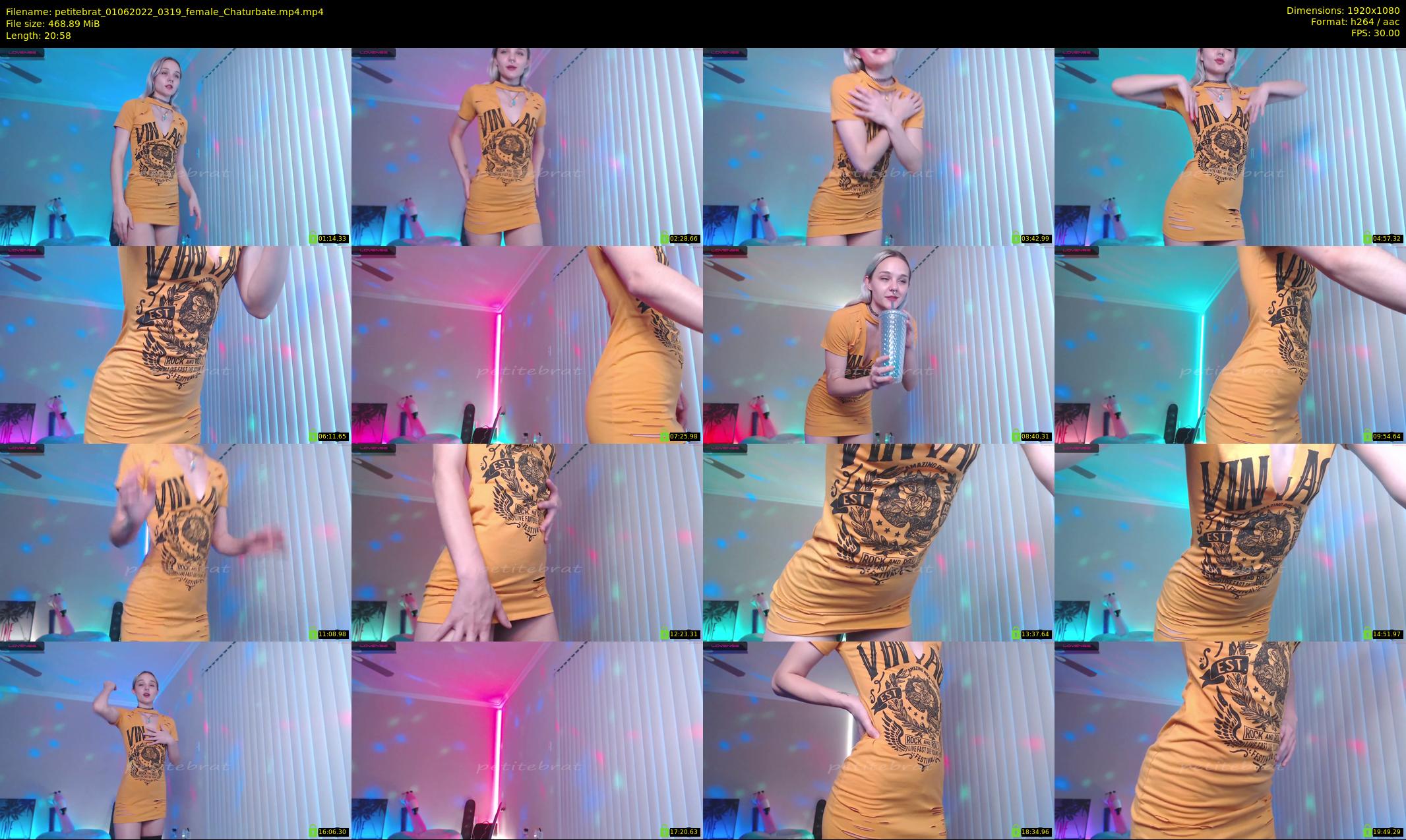 petitebrat — 21 minute Chaturbate female cam show recording, 1080p, Jun 1, 2022
