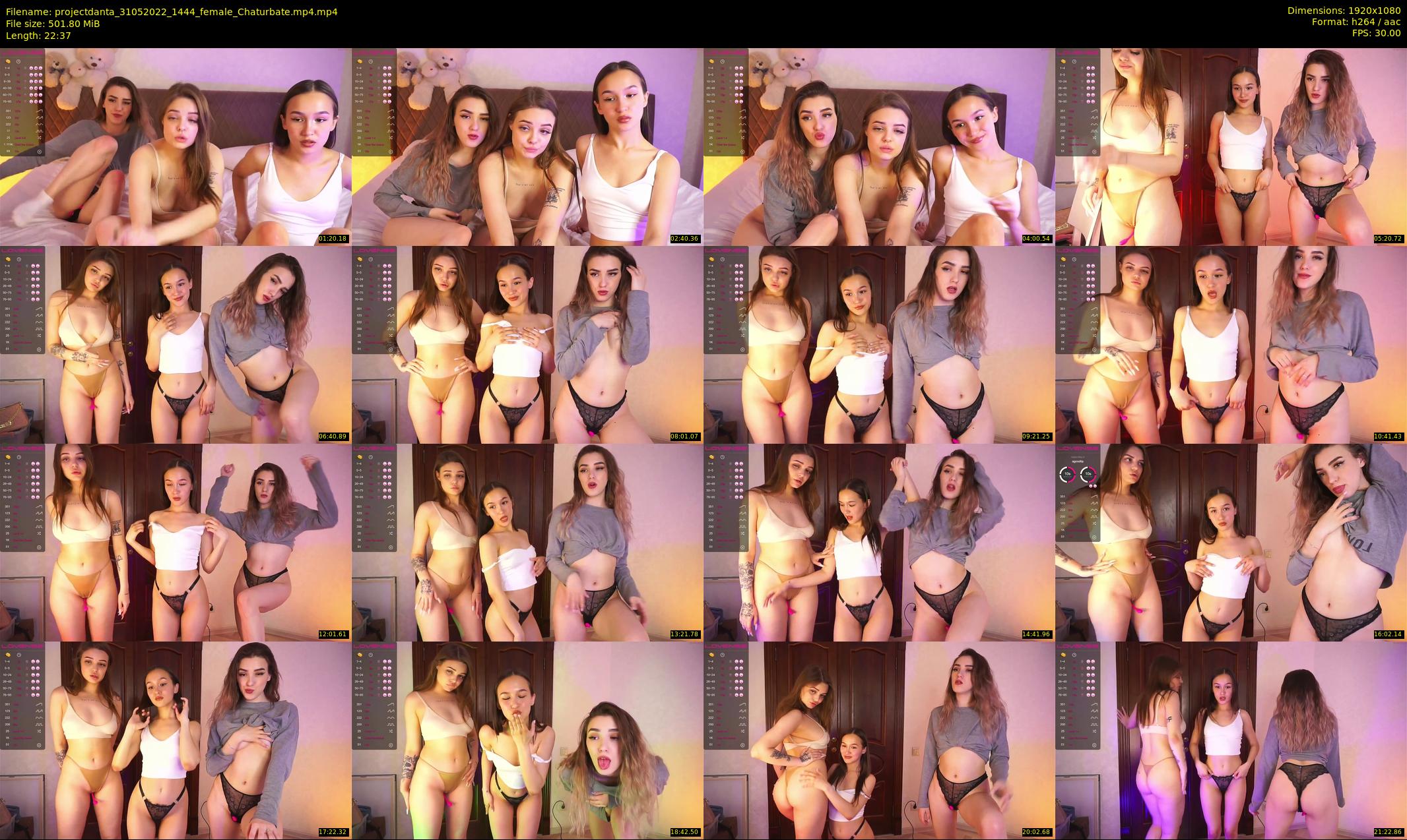 projectdanta — 23 minute Chaturbate female cam show recording, 1080p, May 31, 2022