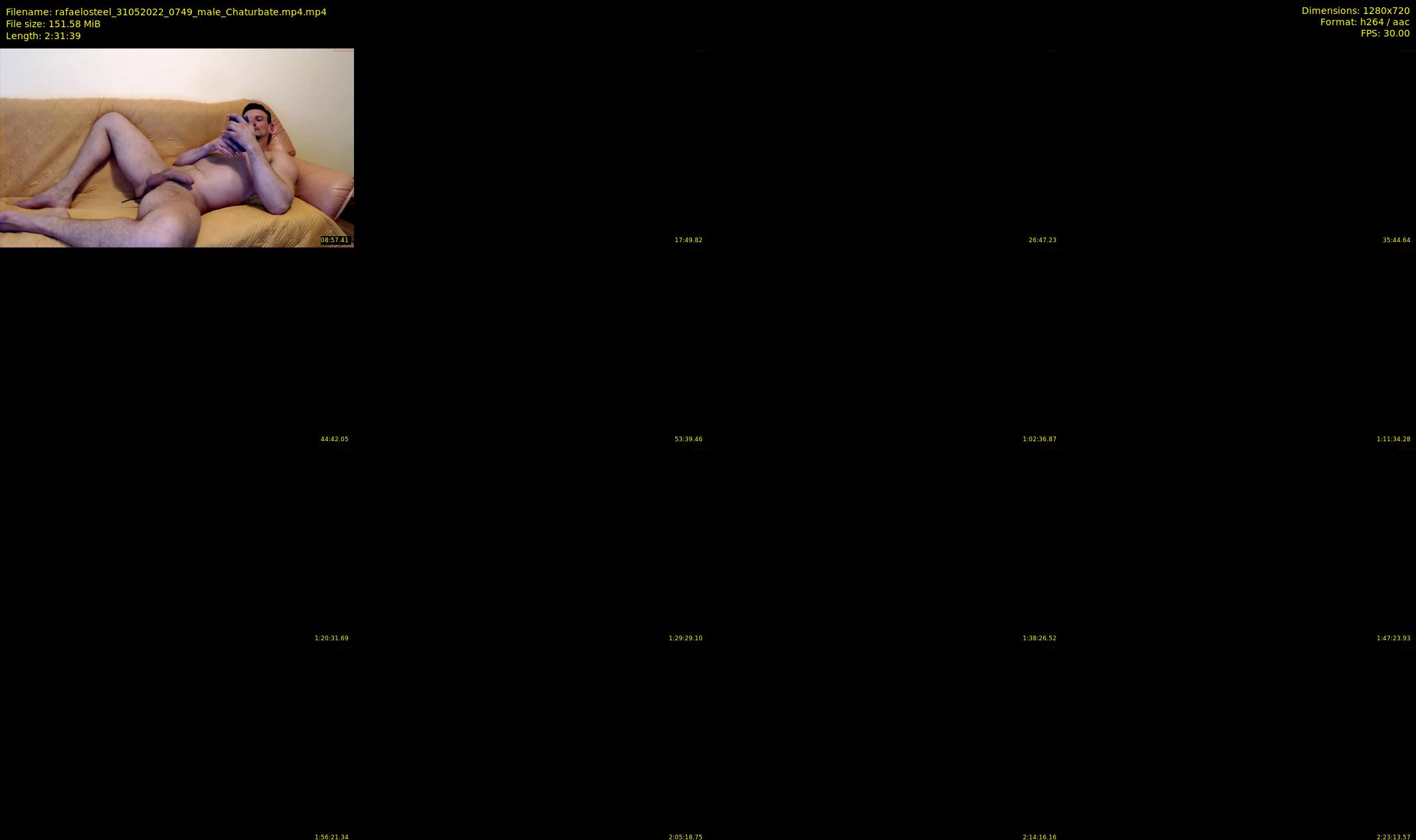 rafaelosteel — 152 minute Chaturbate male cam show recording, 720p, May 31, 2022