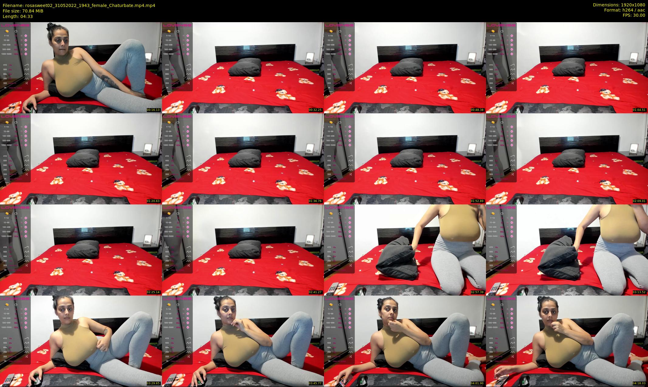 rosasweet02 — 5 minute Chaturbate female cam show recording, 1080p, May 31, 2022