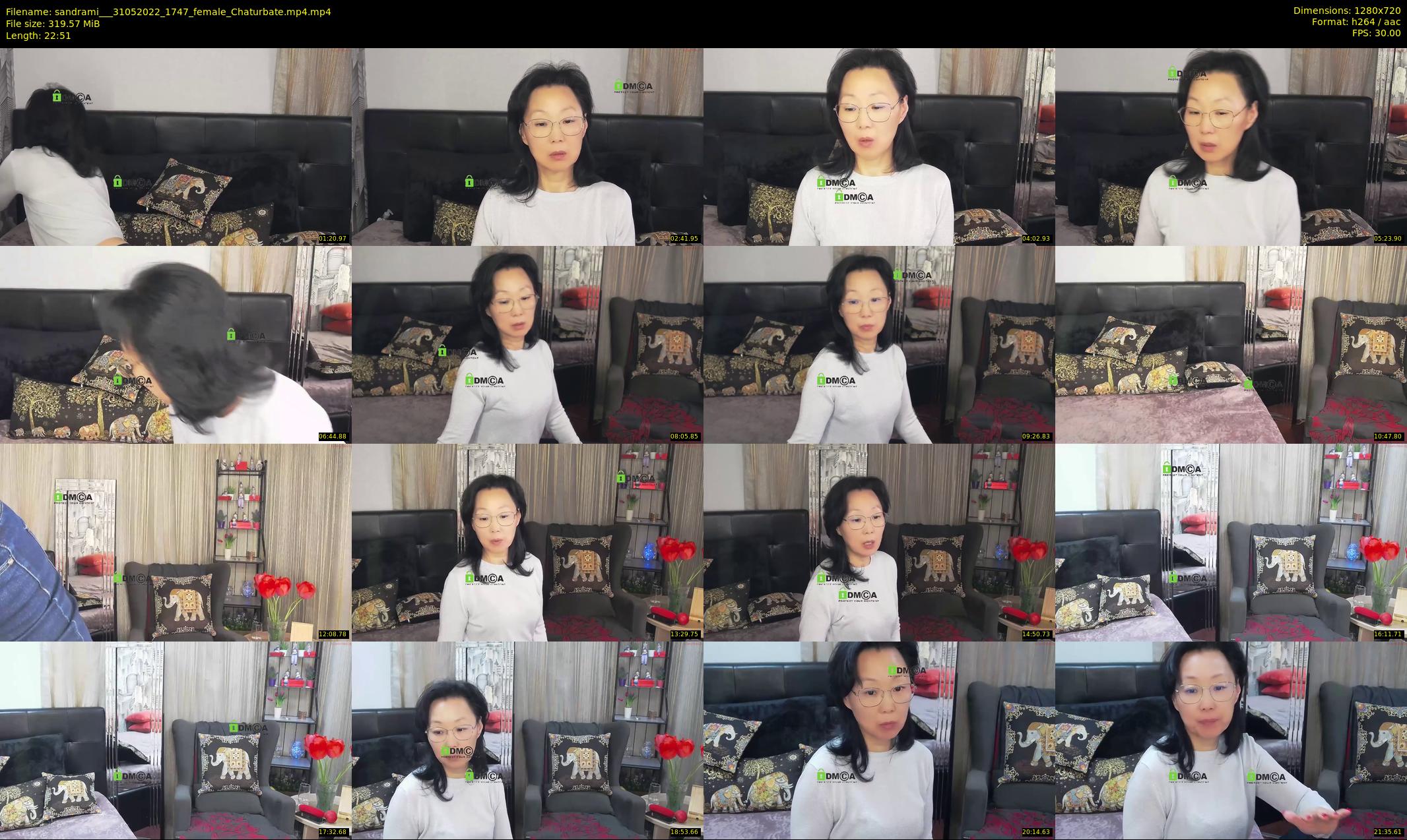 sandrami__ — 23 minute Chaturbate female cam show recording, 720p, May 31, 2022