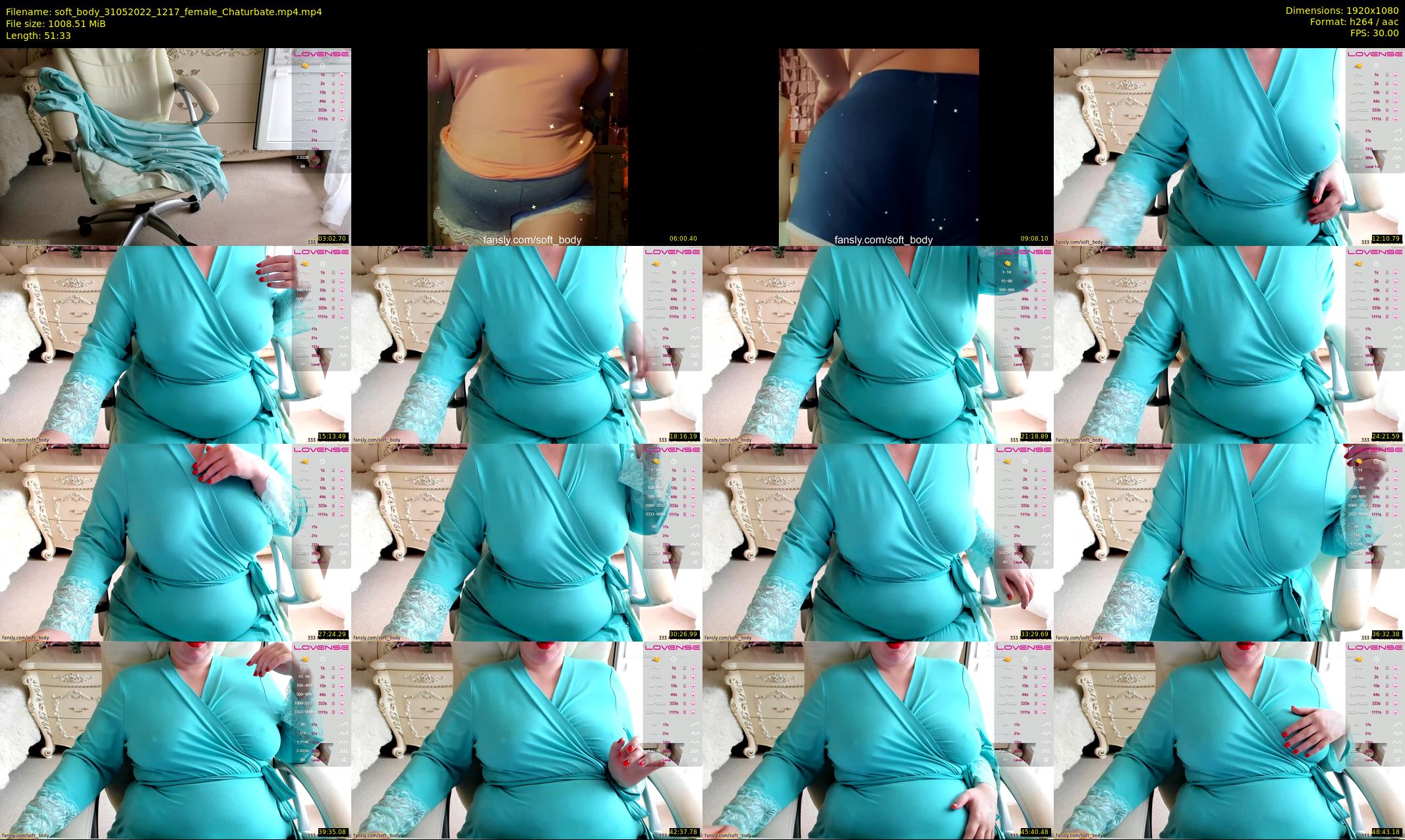 soft_body — 52 minute Chaturbate female cam show recording, 1080p, May 31, 2022
