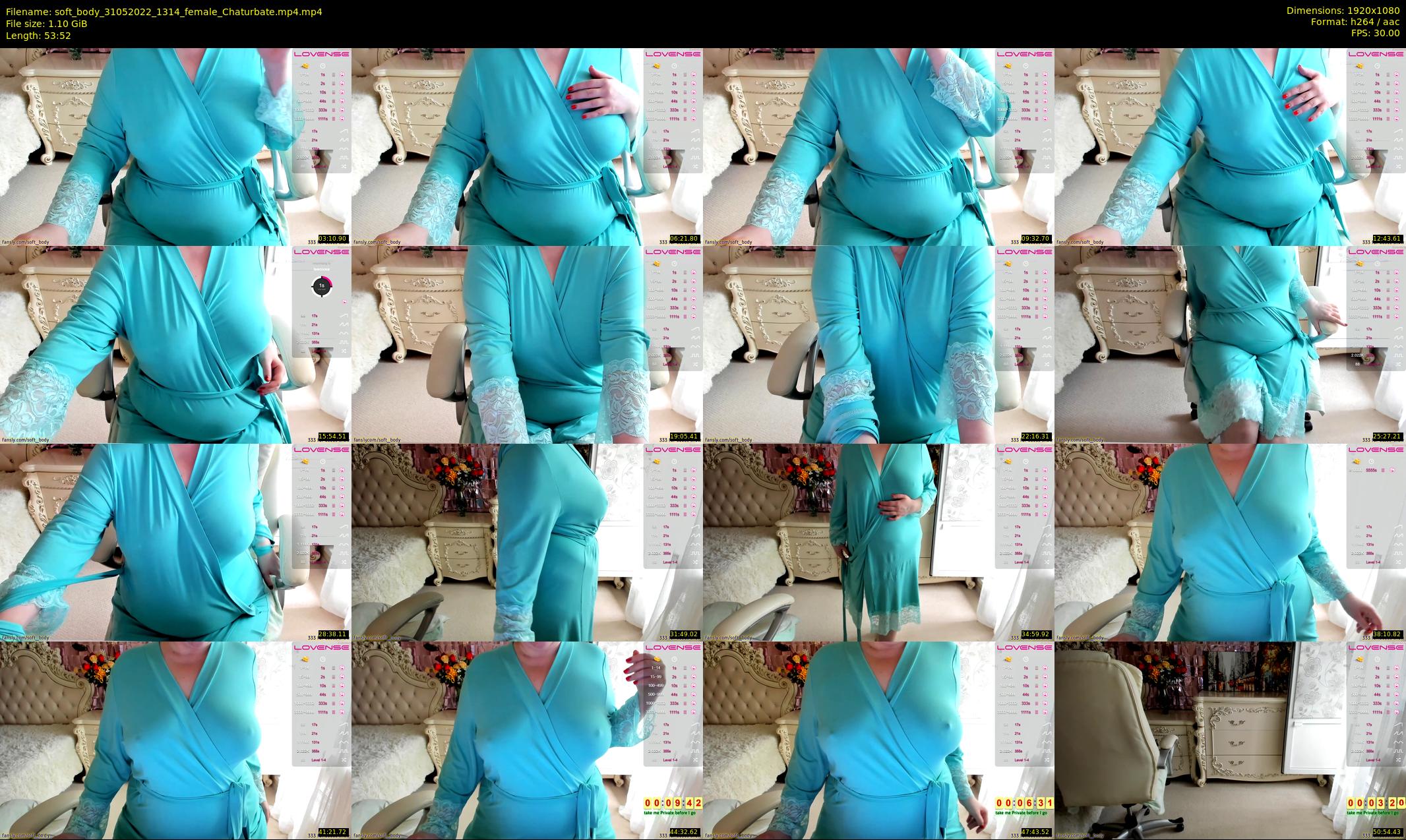 soft_body — 54 minute Chaturbate female cam show recording, 1080p, May 31, 2022