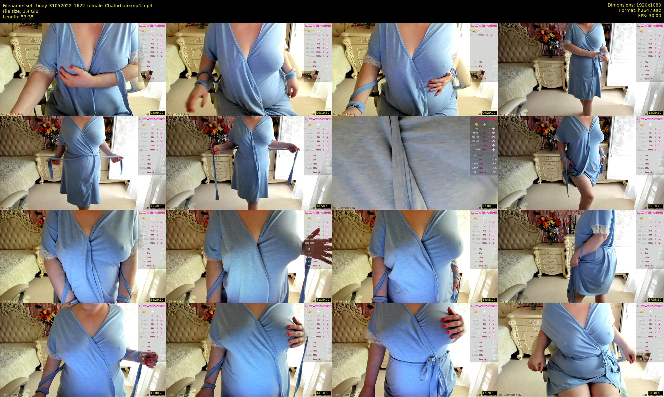 soft_body — 54 minute Chaturbate female cam show recording, 1080p, May 31, 2022