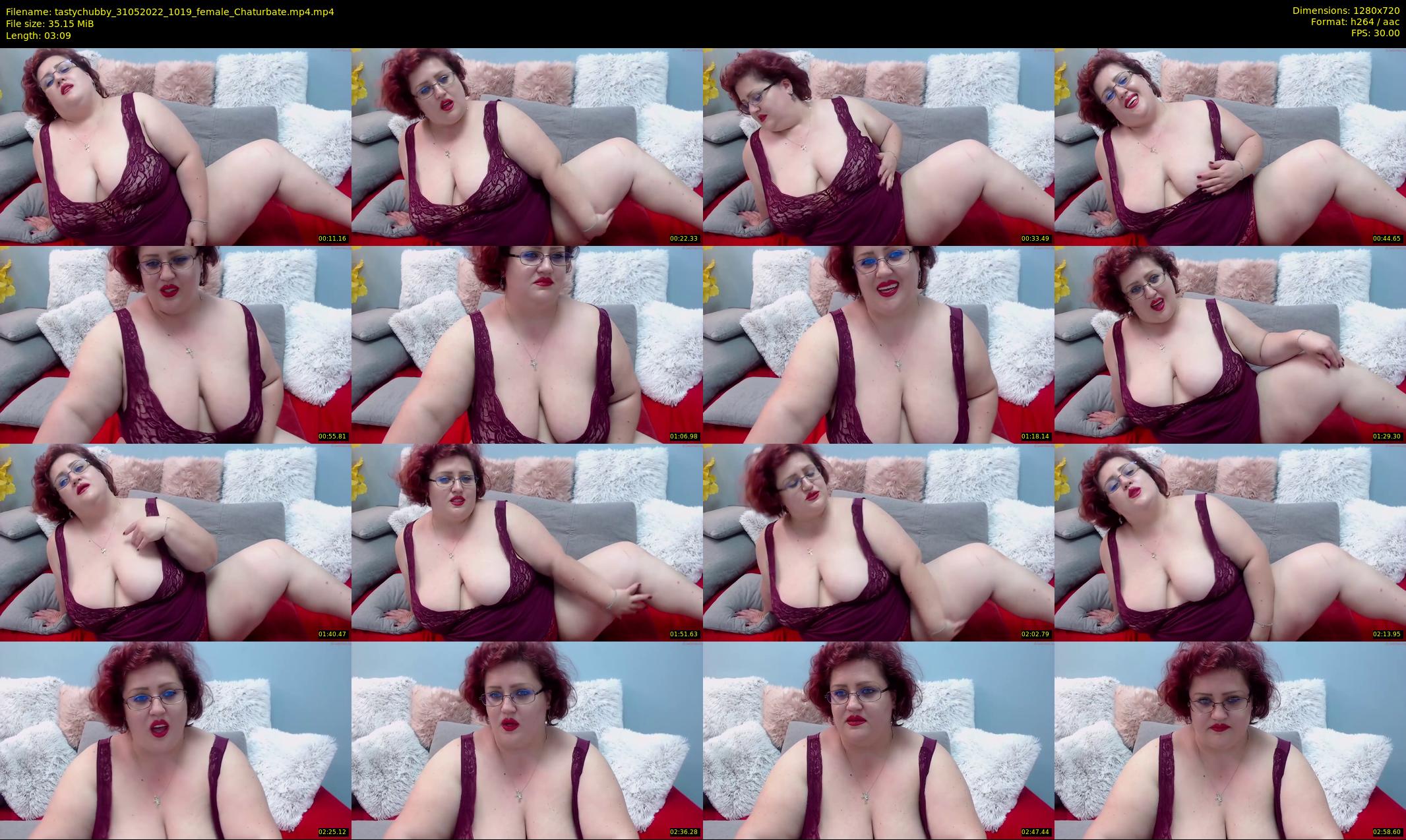 tastychubby — 4 minute Chaturbate female cam show recording, 720p, May 31, 2022