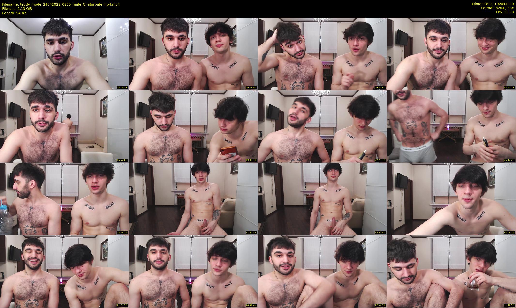teddy_mode — 55 minute Chaturbate couple cam show recording, 1080p, Apr 24, 2022