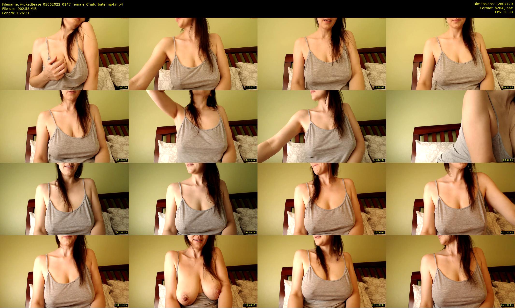 wickedtease — 87 minute Chaturbate female cam show recording, 720p, Jun 1, 2022