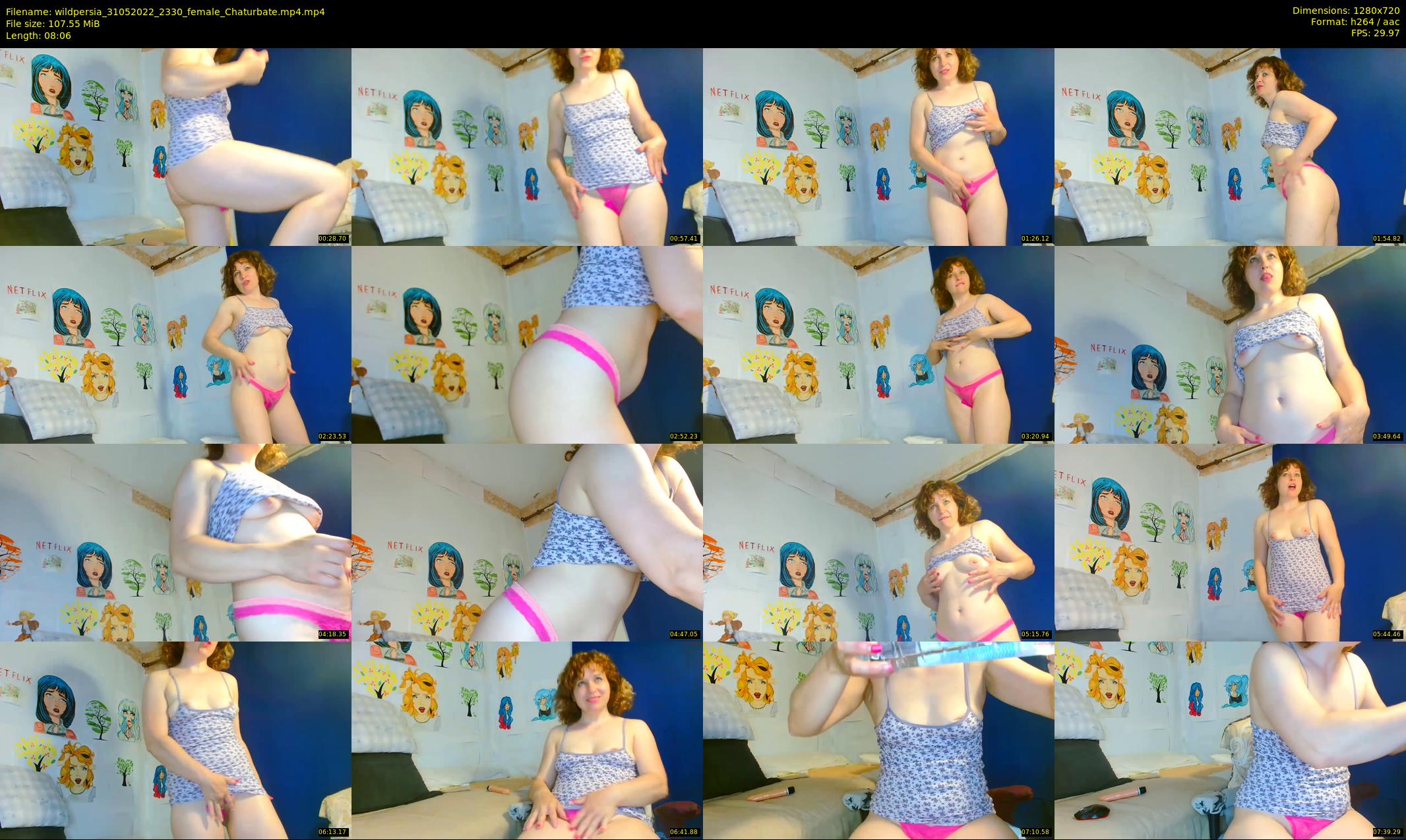 wildpersia — 9 minute Chaturbate female cam show recording, 720p, May 31, 2022