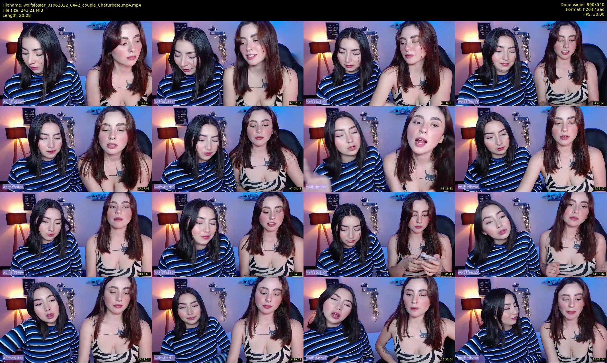 wolfsfoster — 21 minute Chaturbate couple cam show recording, 480p, Jun 1, 2022
