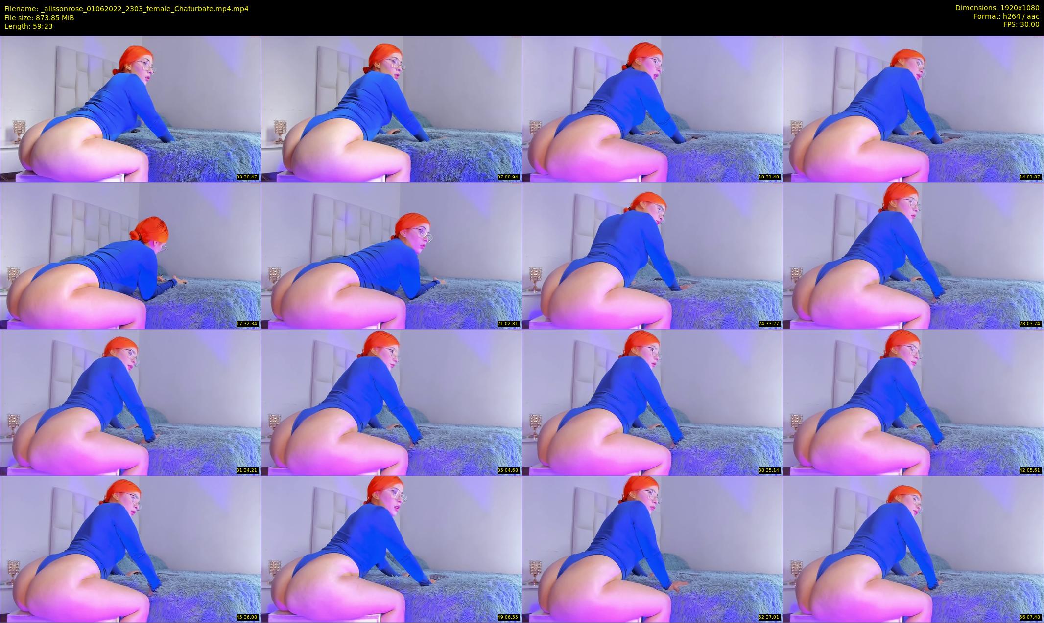 _alissonrose — 60 minute Chaturbate female cam show recording, 1080p, Jun 1, 2022