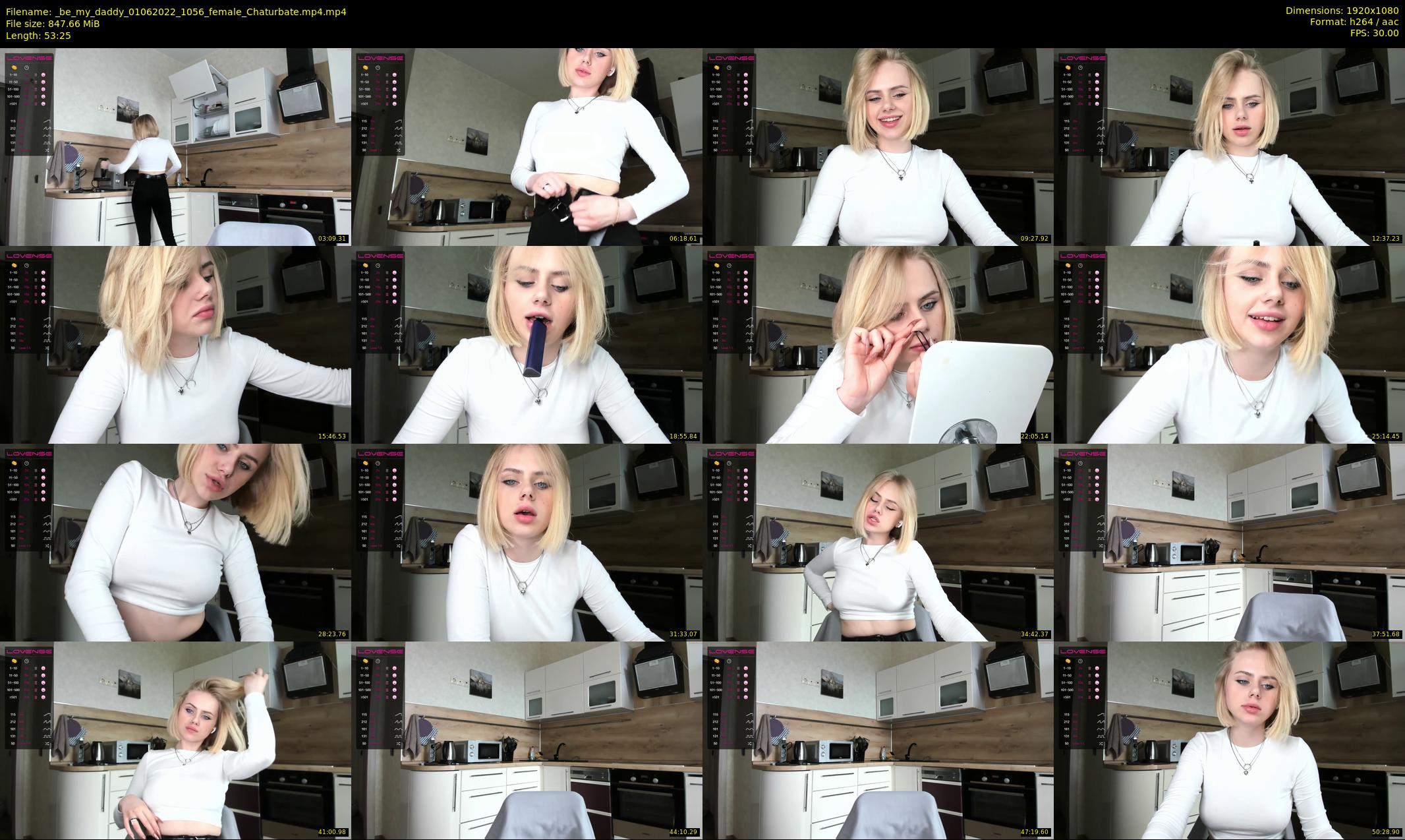 _be_my_daddy — 54 minute Chaturbate female cam show recording, 1080p, Jun 1, 2022