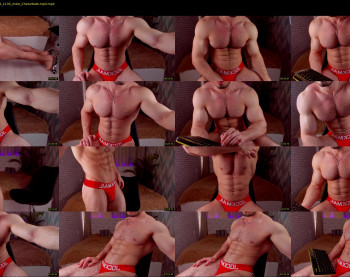 adam_muscle_ — 54 minute Chaturbate male cam show recording, 1080p, Jun 1, 2022