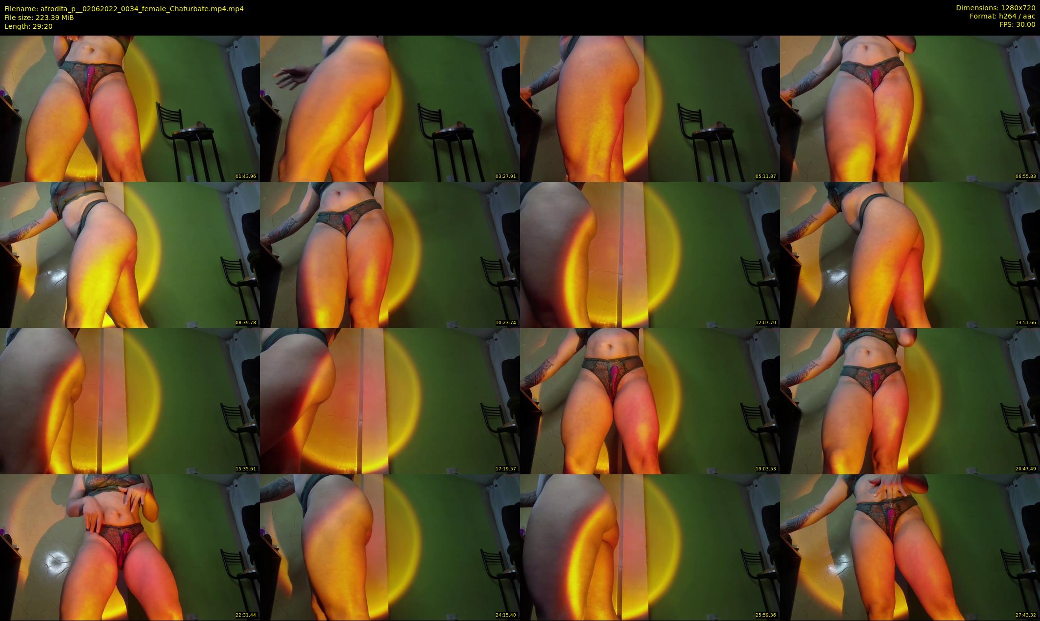 afrodita_p_ — 30 minute Chaturbate female cam show recording, 720p, Jun 2, 2022