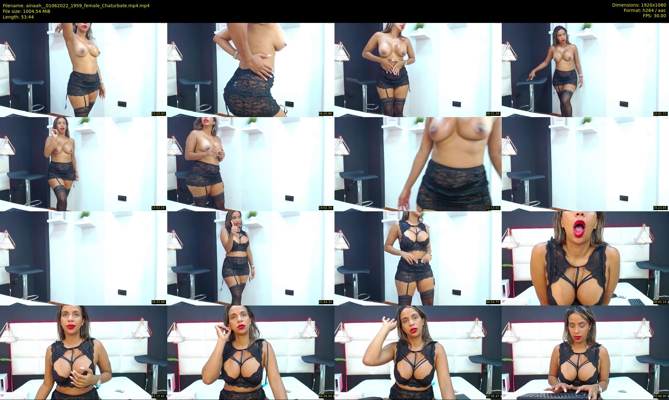 ainaah_ — 54 minute Chaturbate female cam show recording, 1080p, Jun 1, 2022