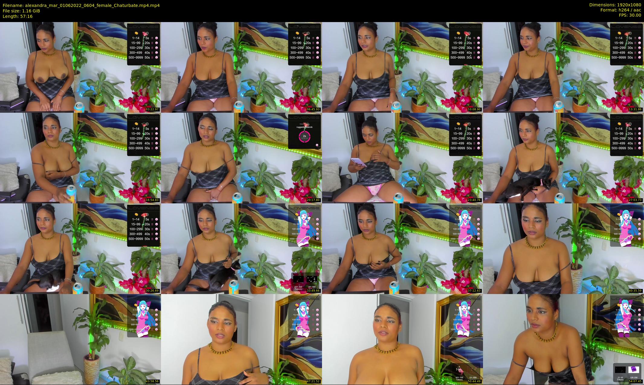 alexandra_mar — 58 minute Chaturbate female cam show recording, 1080p, Jun 1, 2022
