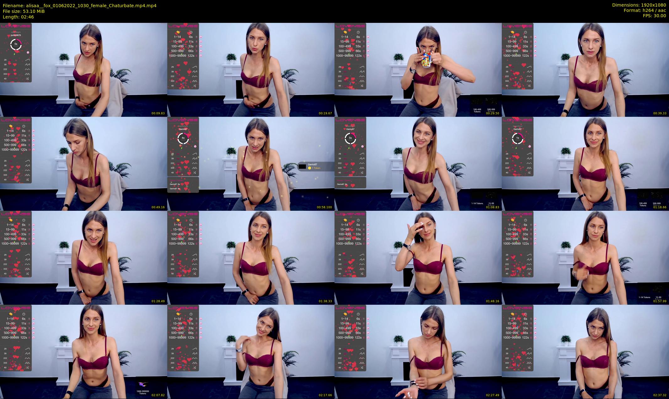 alisaa__fox — 3 minute Chaturbate female cam show recording, 1080p, Jun 1, 2022