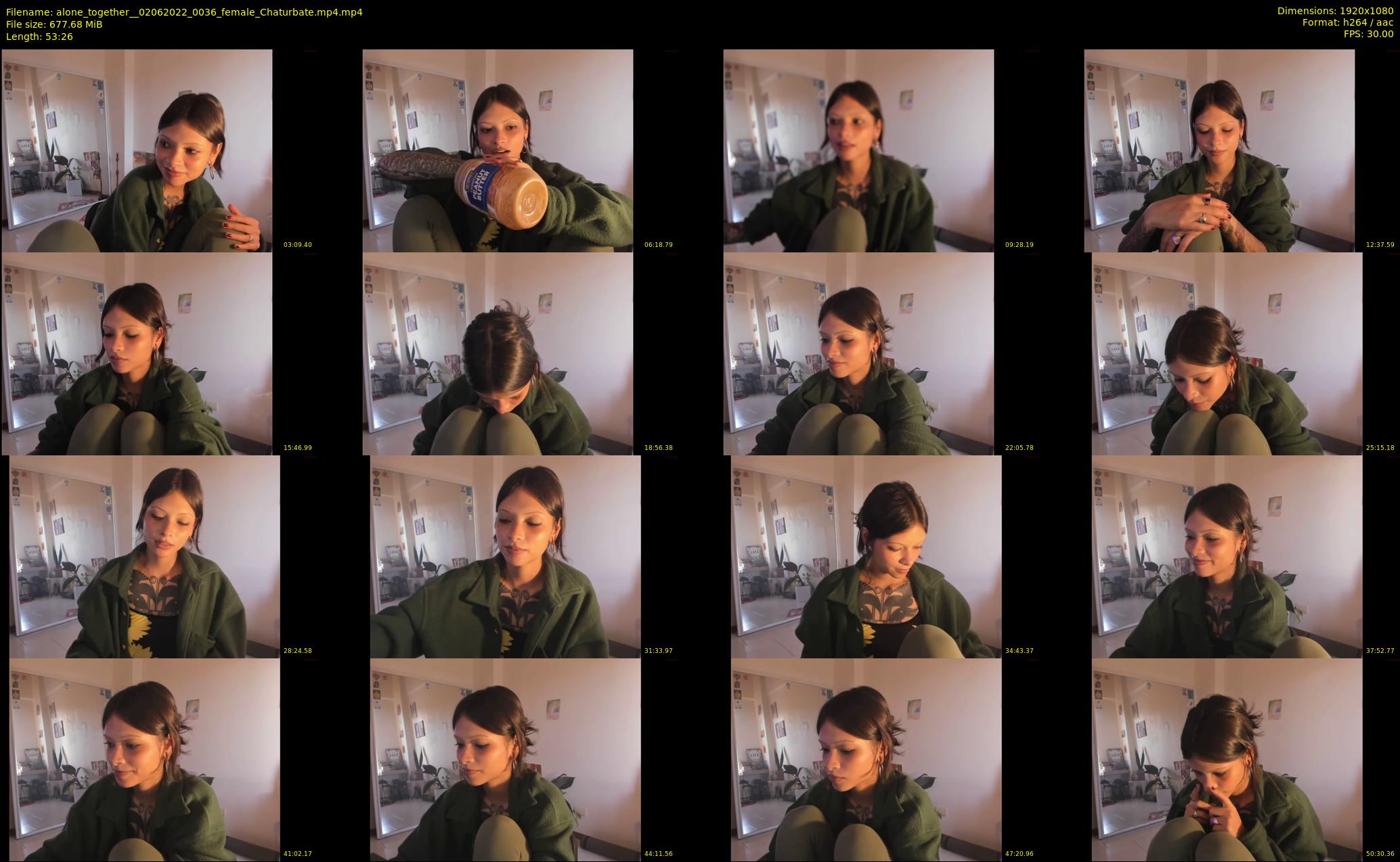 alone_together_ — 54 minute Chaturbate female cam show recording, 1080p, Jun 2, 2022