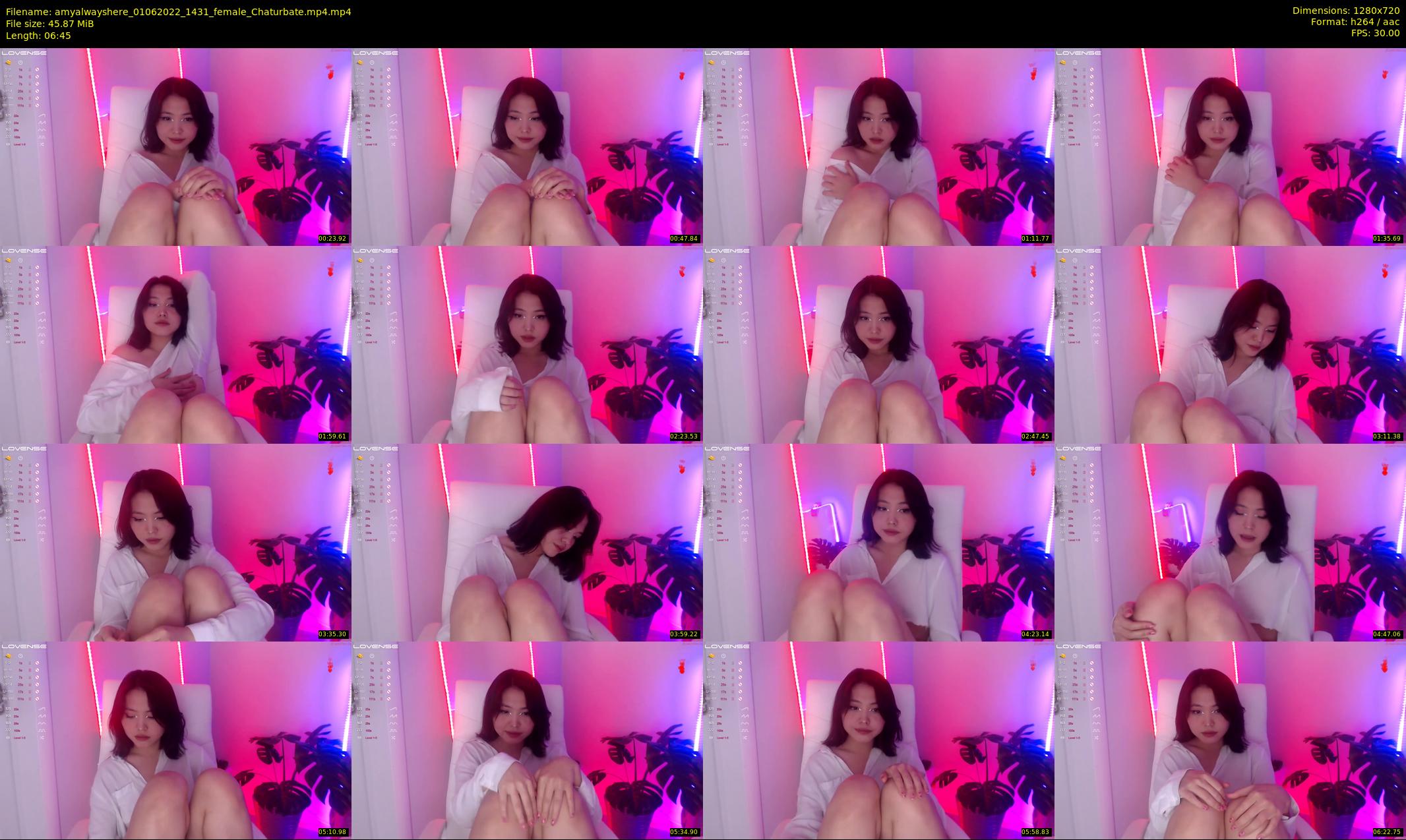 amyalwayshere — 7 minute Chaturbate female cam show recording, 720p, Jun 1, 2022