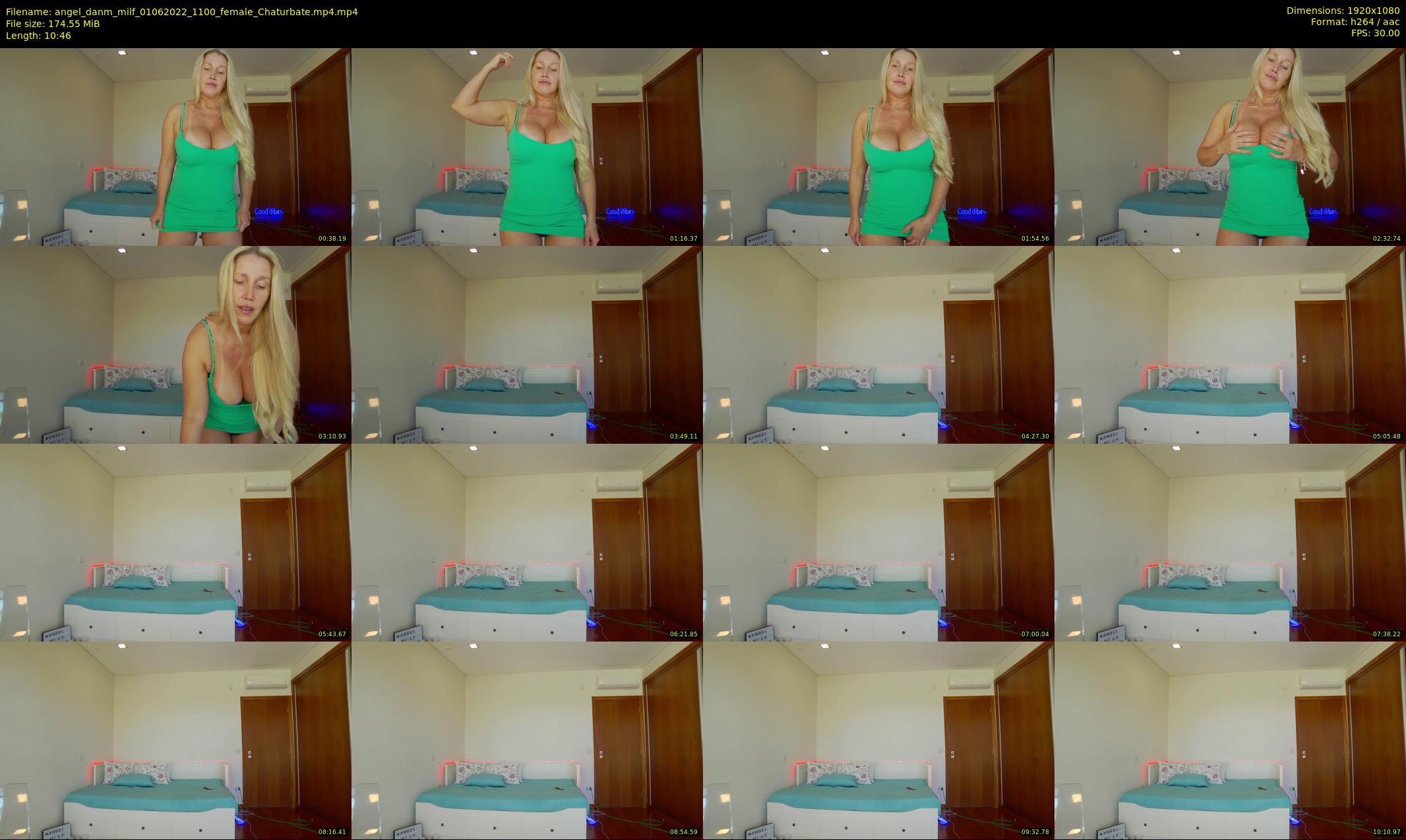 angel_danm_milf — 11 minute Chaturbate female cam show recording, 1080p, Jun 1, 2022