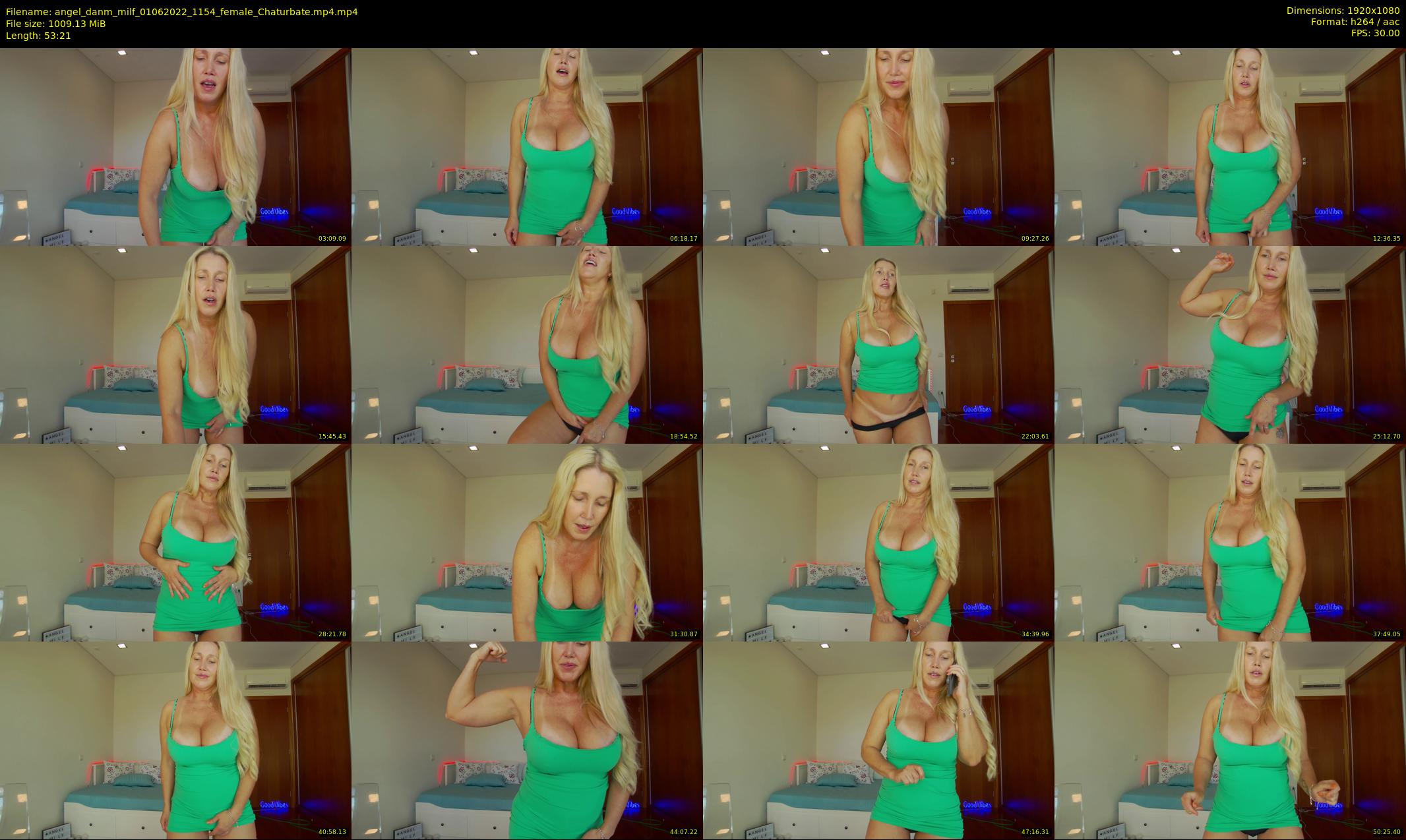 angel_danm_milf — 54 minute Chaturbate female cam show recording, 1080p, Jun 1, 2022