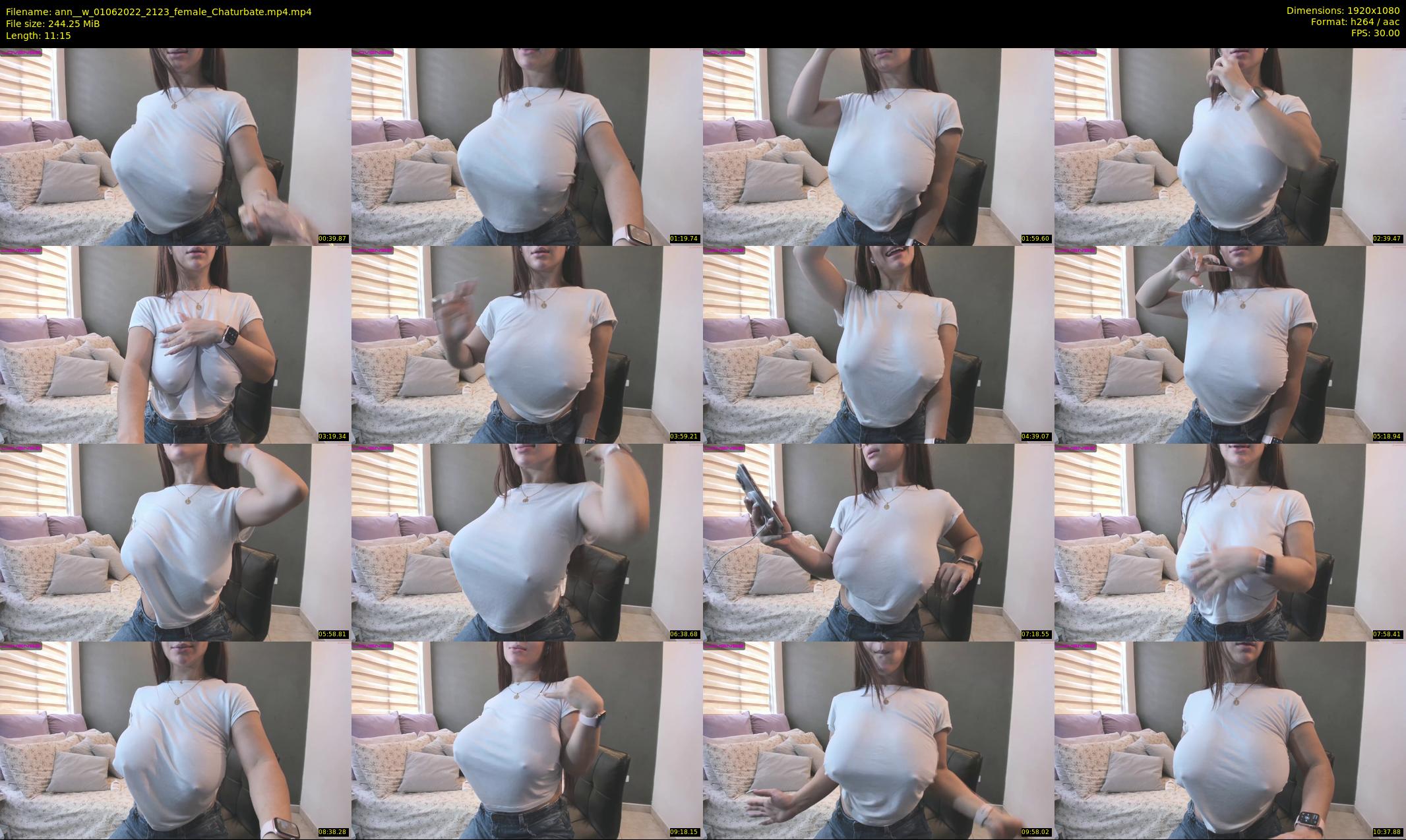 ann__w — 12 minute Chaturbate female cam show recording, 1080p, Jun 1, 2022