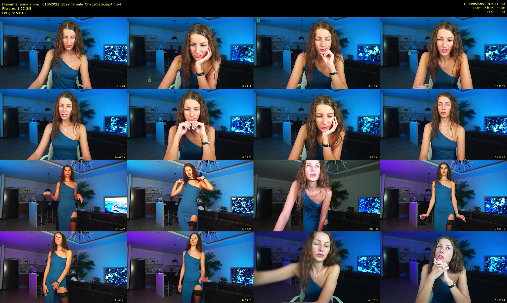 anna_shine_ — 55 minute Chaturbate female cam show recording, 1080p, Jun 1, 2022