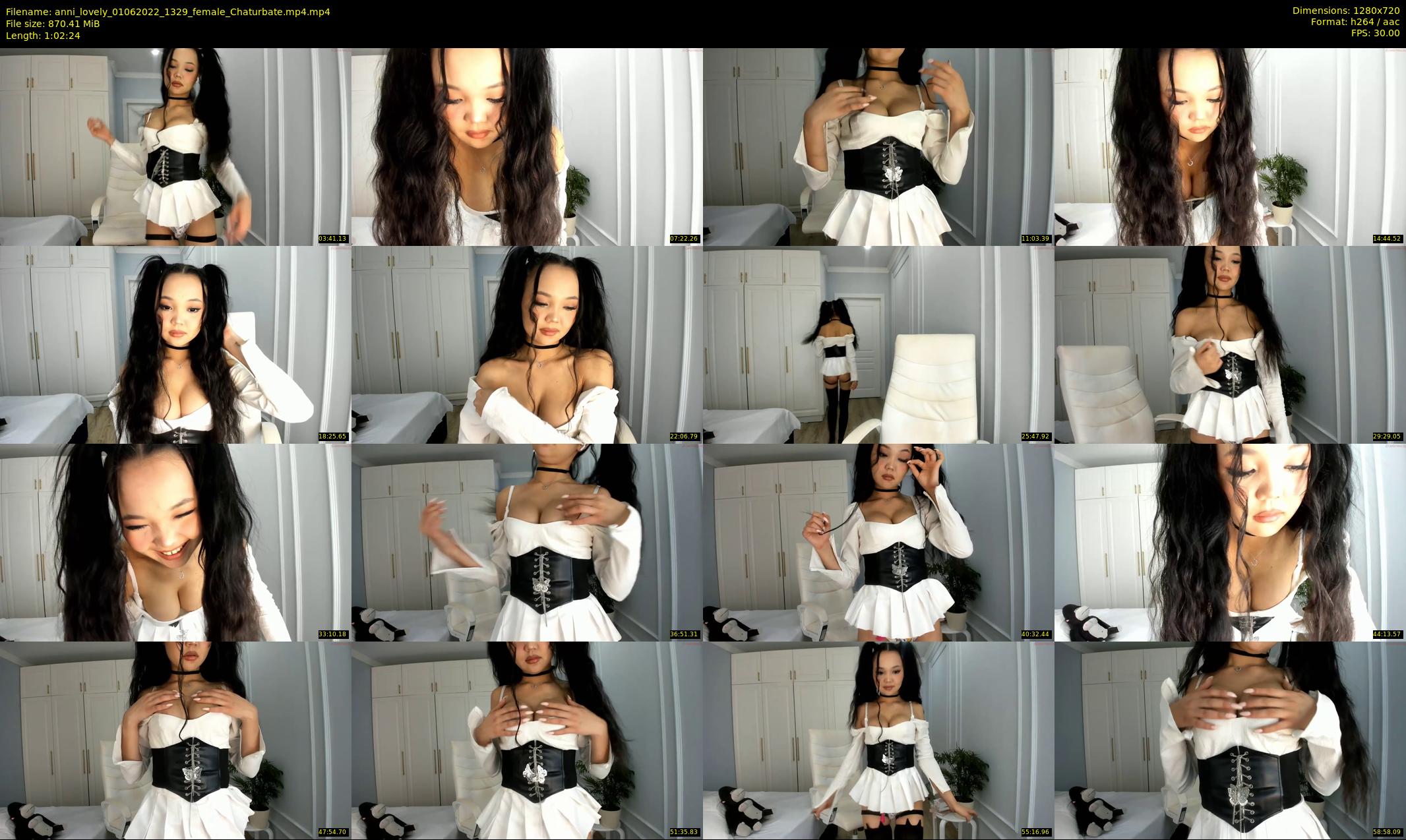 anni_lovely — 63 minute Chaturbate female cam show recording, 720p, Jun 1, 2022